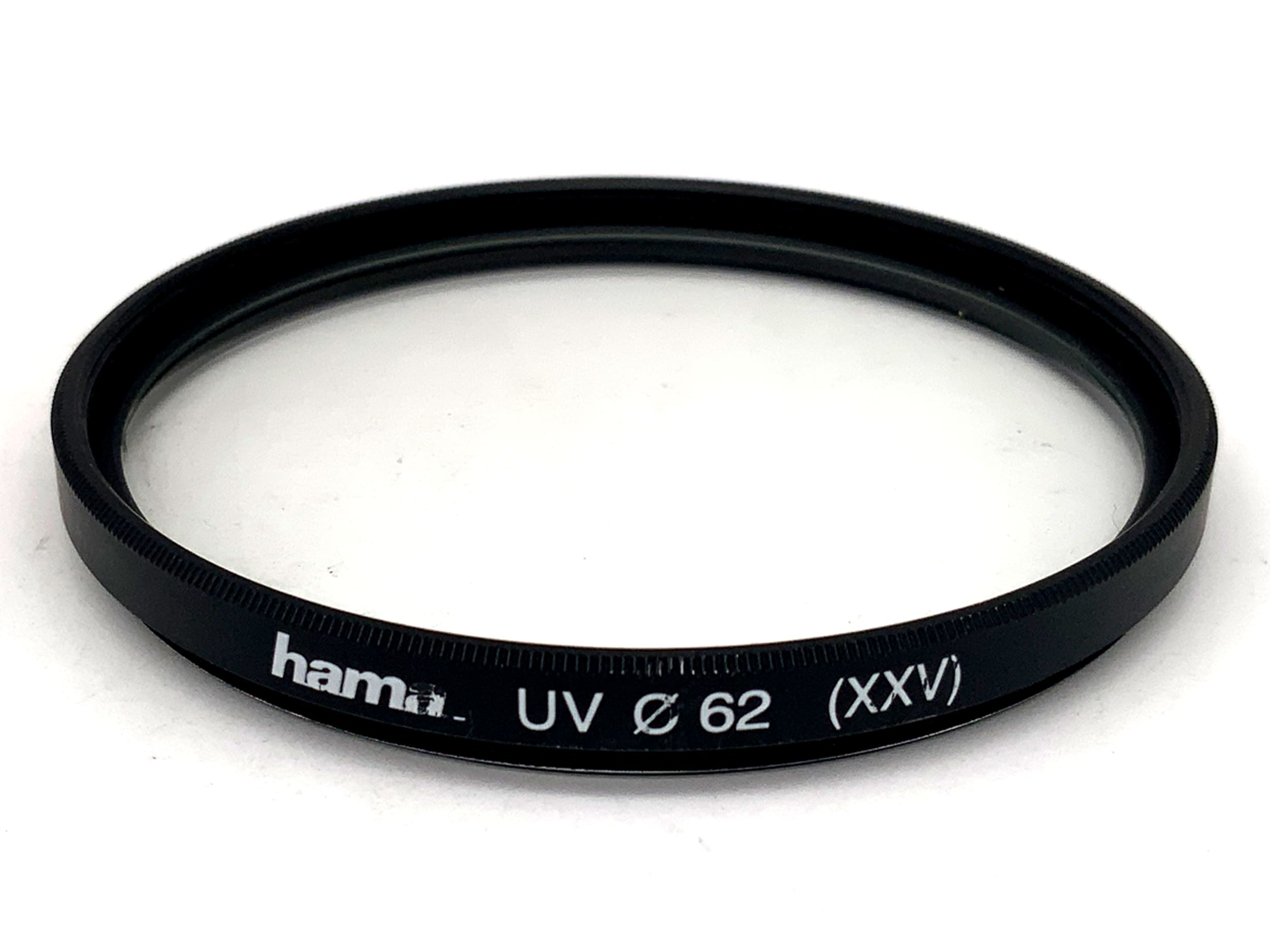 Hama UV (XXV) Filter 62mm Kreisförmig Filtergewinde