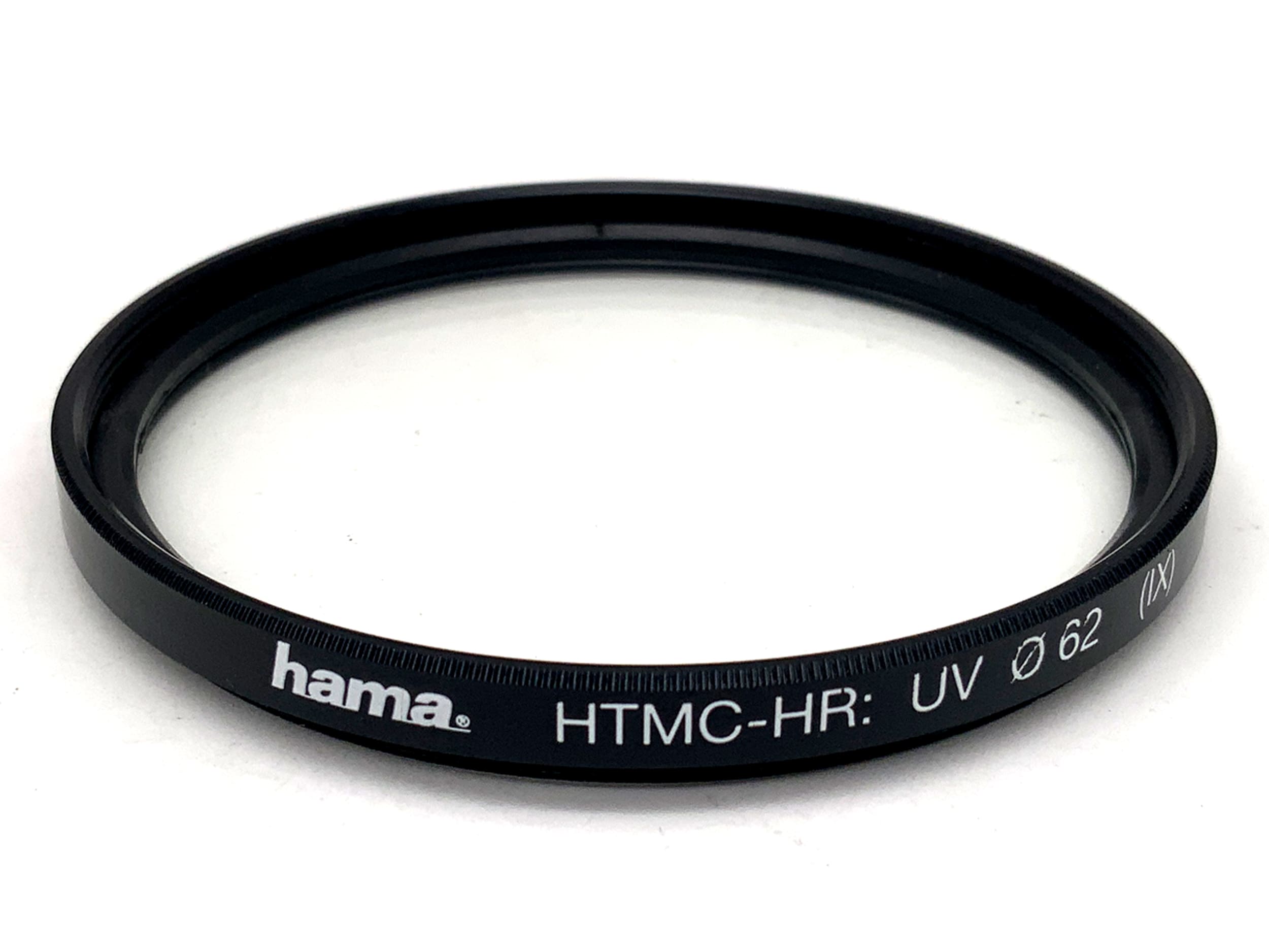 Hama UV HTMC-HR: UV (IX) Filter 62mm Kreisförmig Filtergewinde