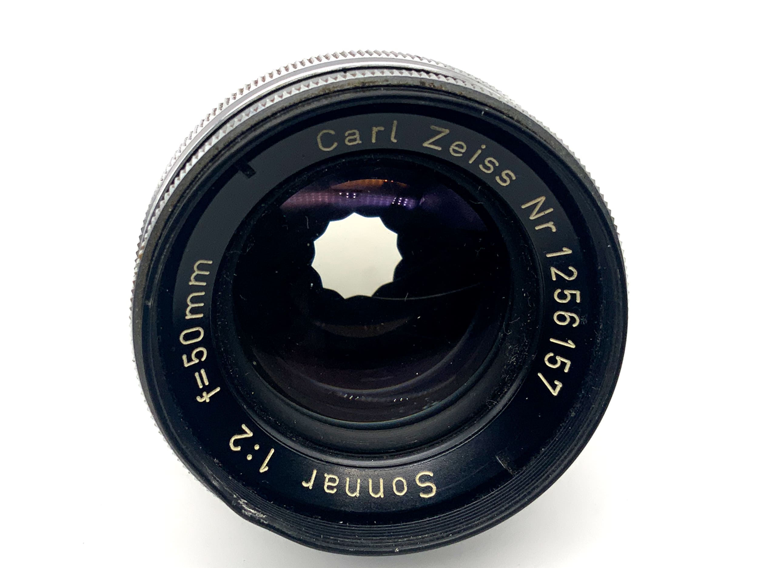 Carl Zeiss Sonnar 50mm 1:2.8 Objektiv Festbrennweite (Contax RF)
