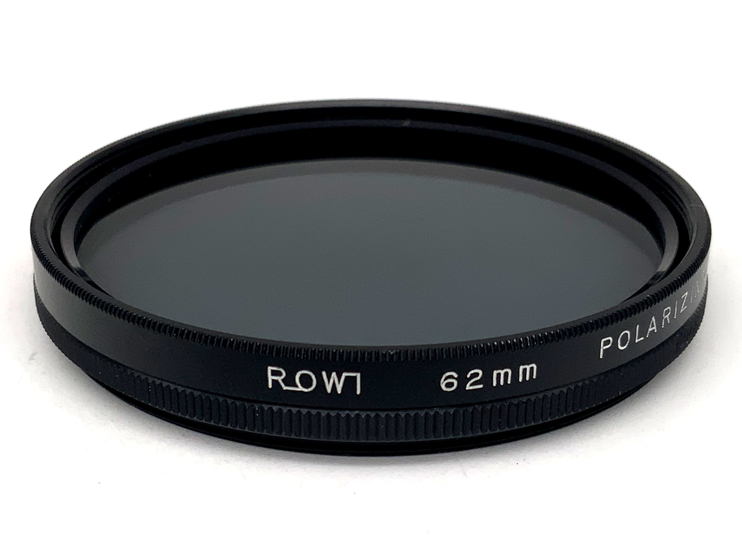 Rowi Polfilter Polarizing circular Filter 62mm Kreisförmig Filtergewinde