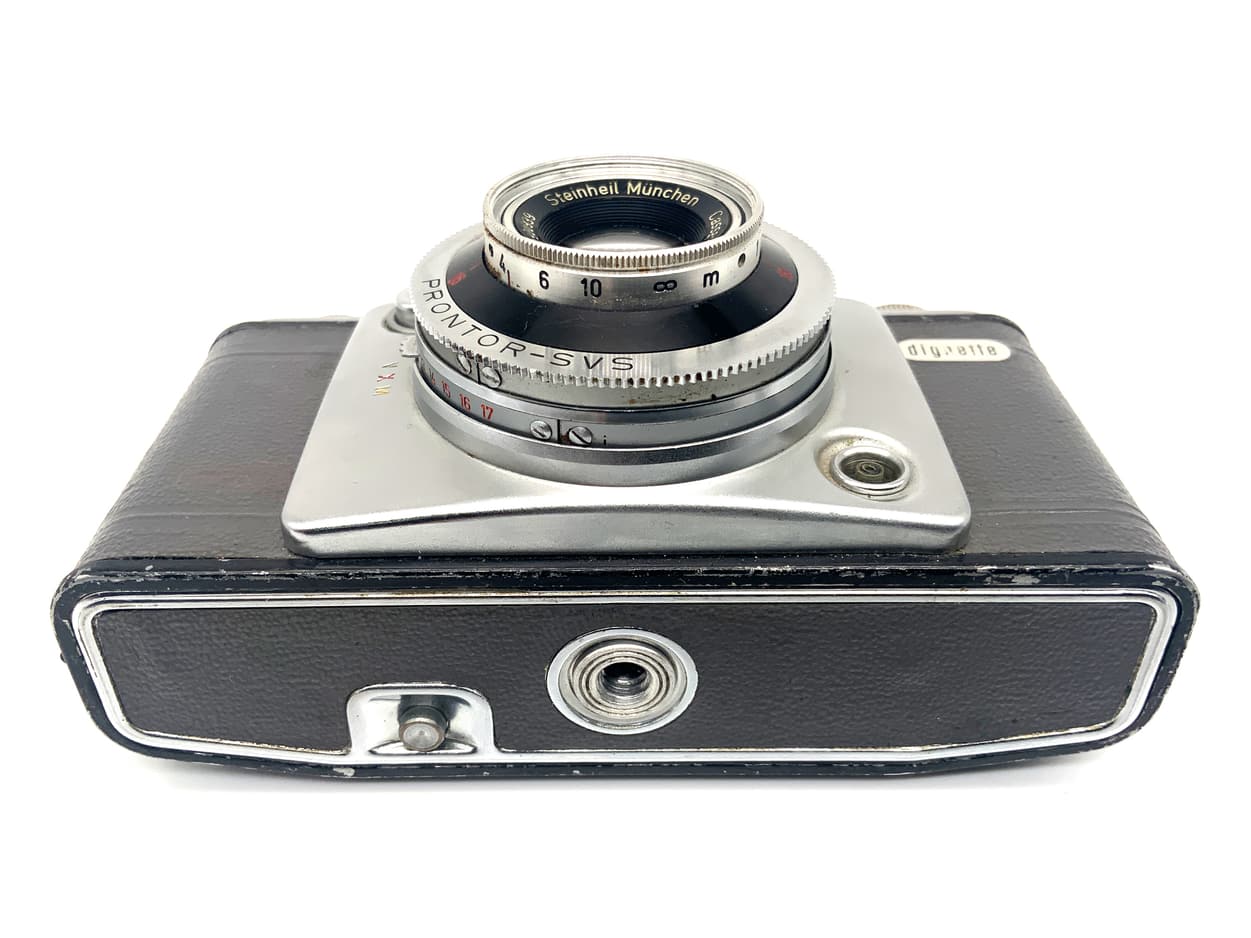 Dacora Dignette Sucherkamera mit Steinheil München Cassar 1:2.8/45mm