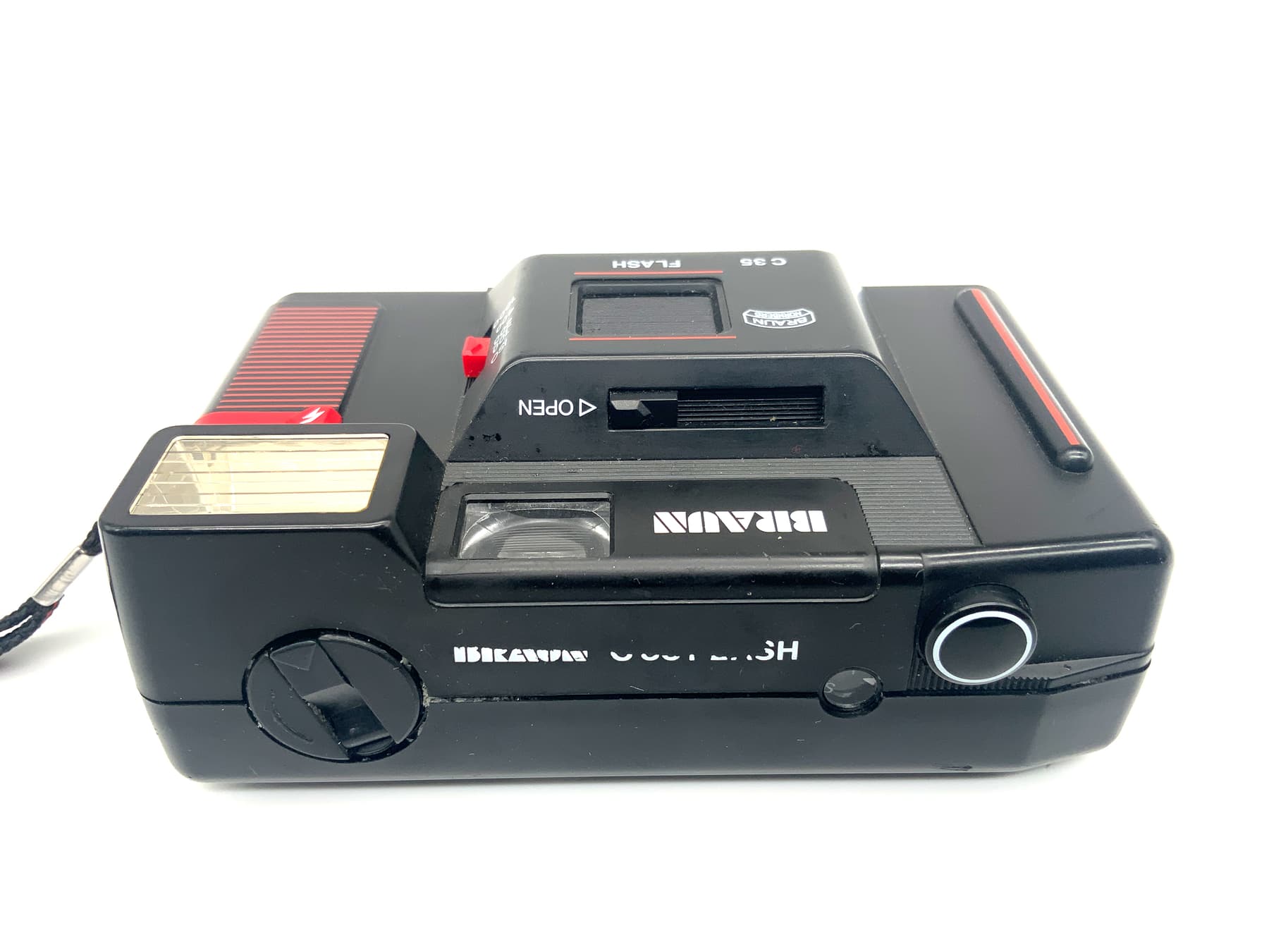 Braun Nürnberg C35 Flash Sucherkamera mit 34mm 1:4.5 Kompaktkamera Analogkamera