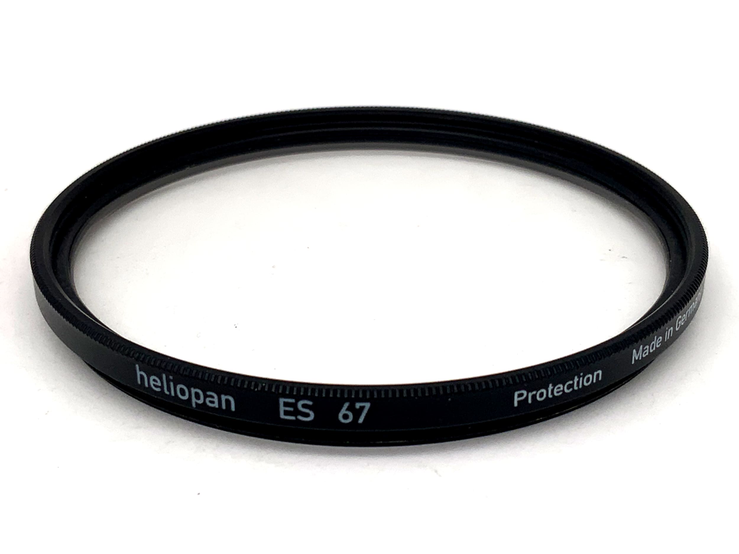 Heliopan Schutzfilter ES 67 Protection Filter 67mm Kreisförmig Filtergewinde