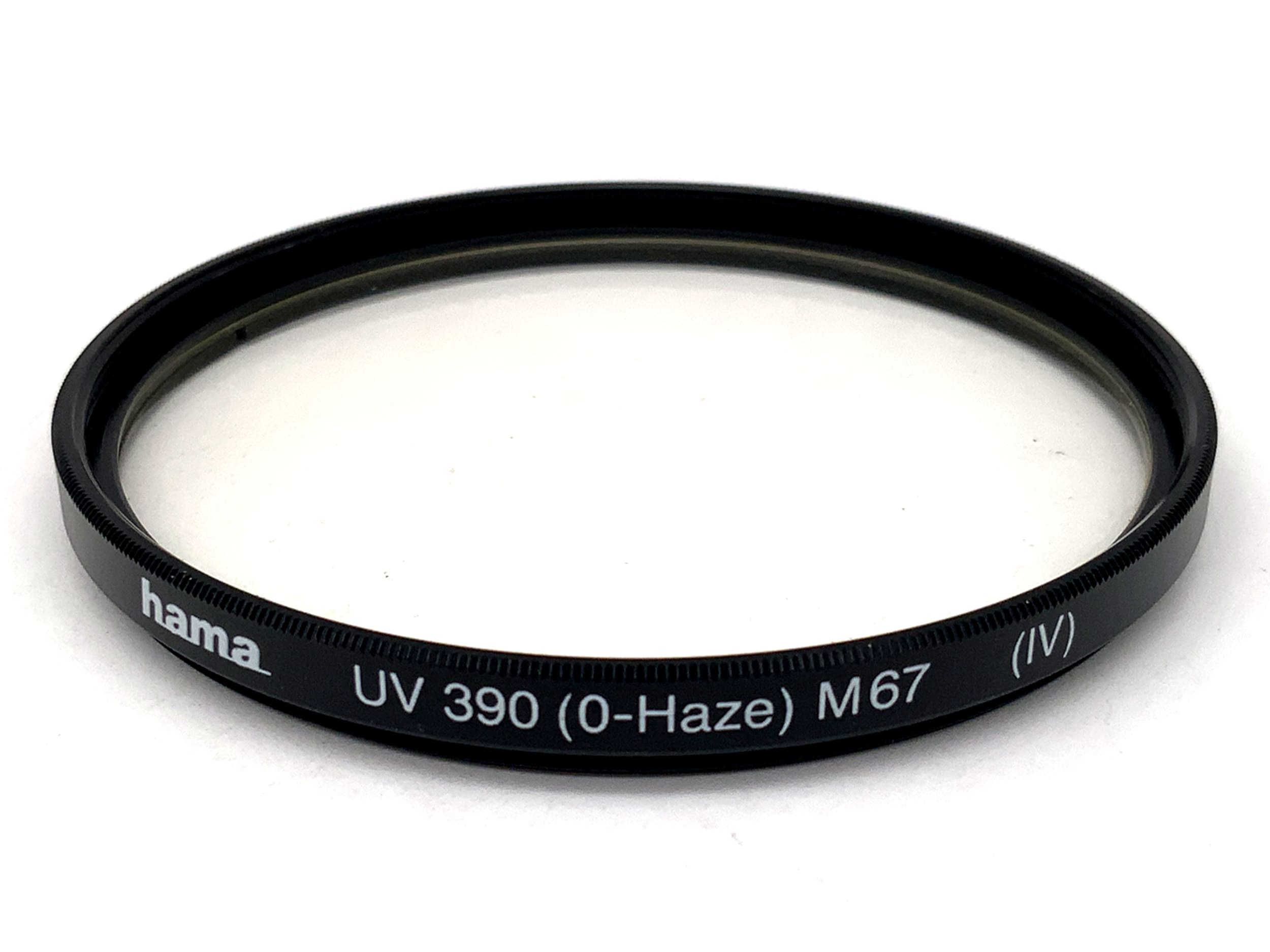Hama UV 390 (0-Haze) M67 (IV) Filter 67mm Kreisförmig Filtergewinde