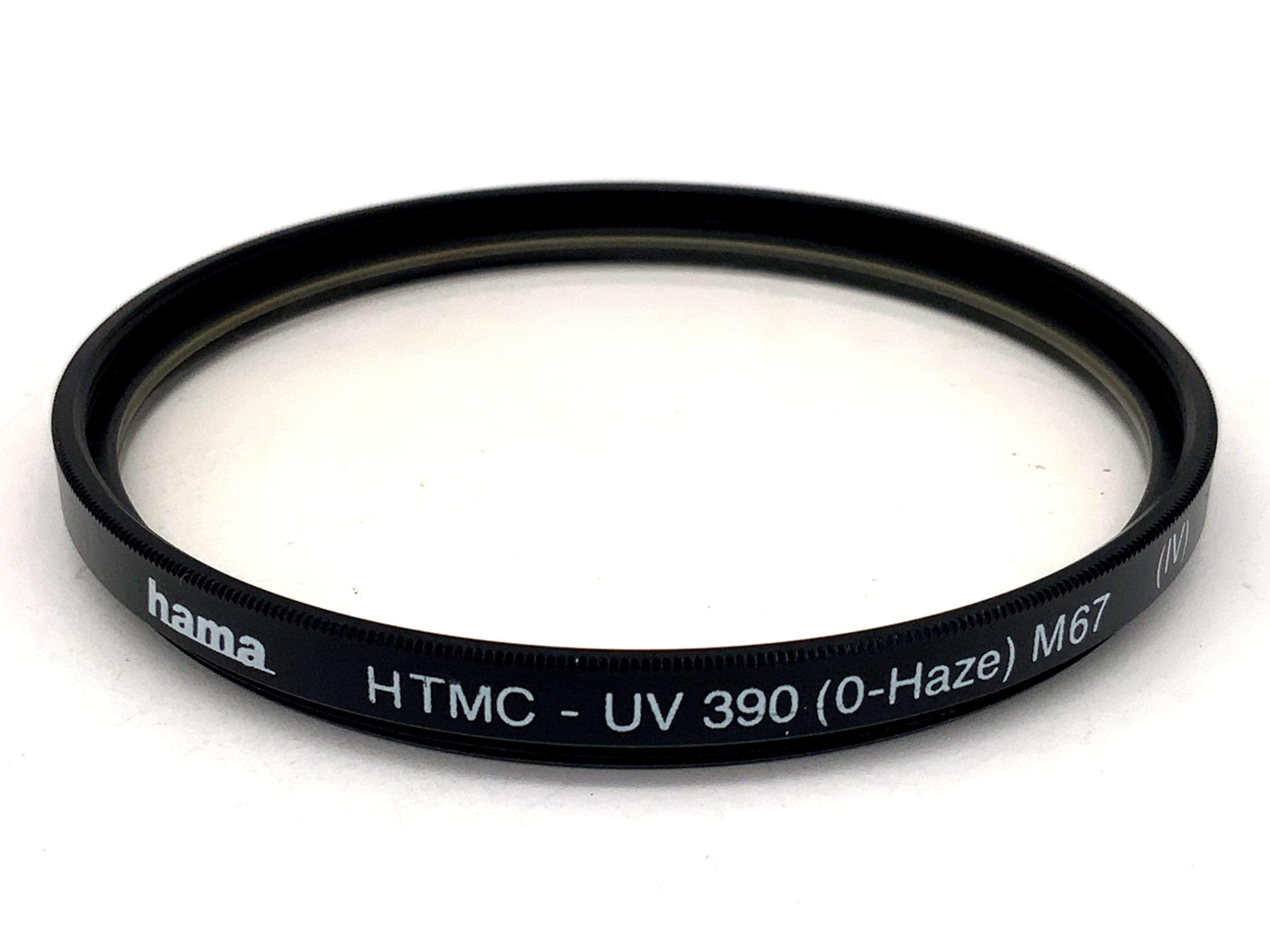 Hama UV HTMC-UV 390 (0-Haze) M67 (IV) Filter 67mm Kreisförmig Filtergewinde