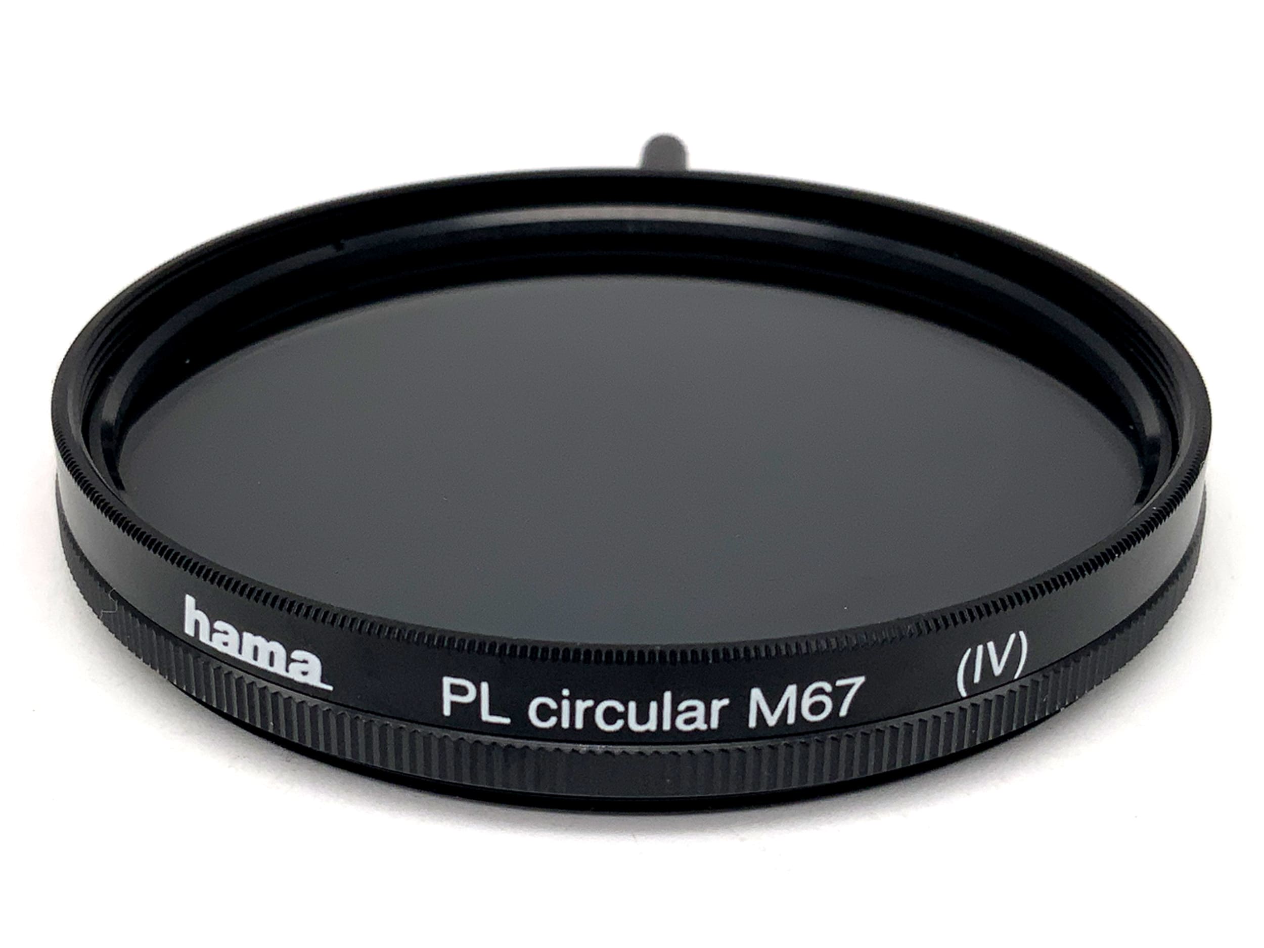 Hama Polfilter PL circular M67 (IV) Filter 67mm Kreisförmig Filtergewinde