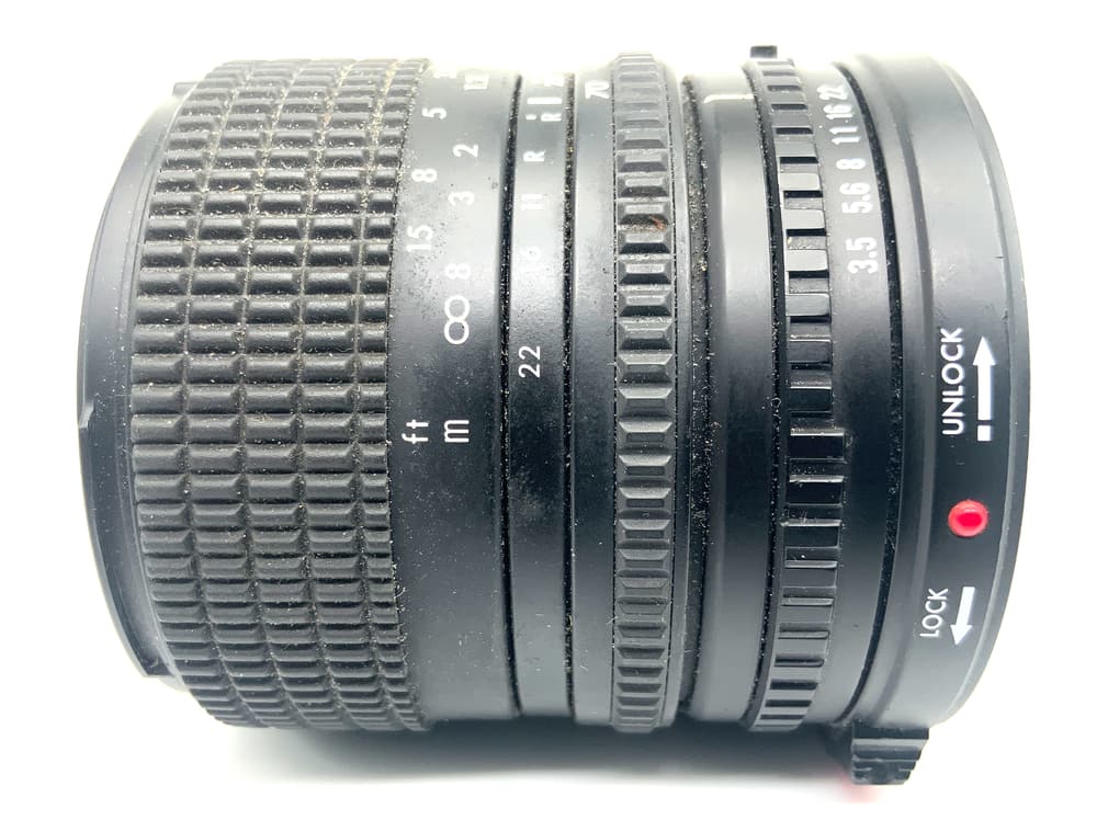 Promaster Spectrum 7 MC 28-70mm 1:3.5-4.5 Objektiv Zoomobjektiv (Canon FD) Pilz!