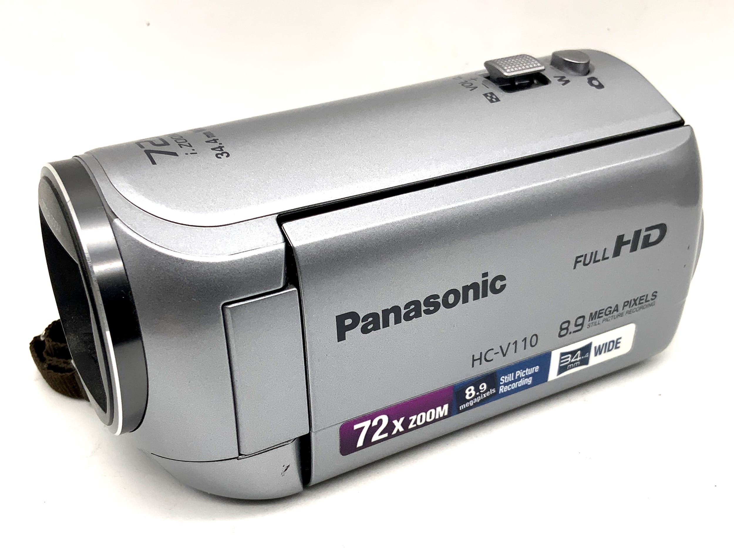 Panasonic HC-V110 Camcorder mit 2.35-89.3mm 1:1.8 Videokamera