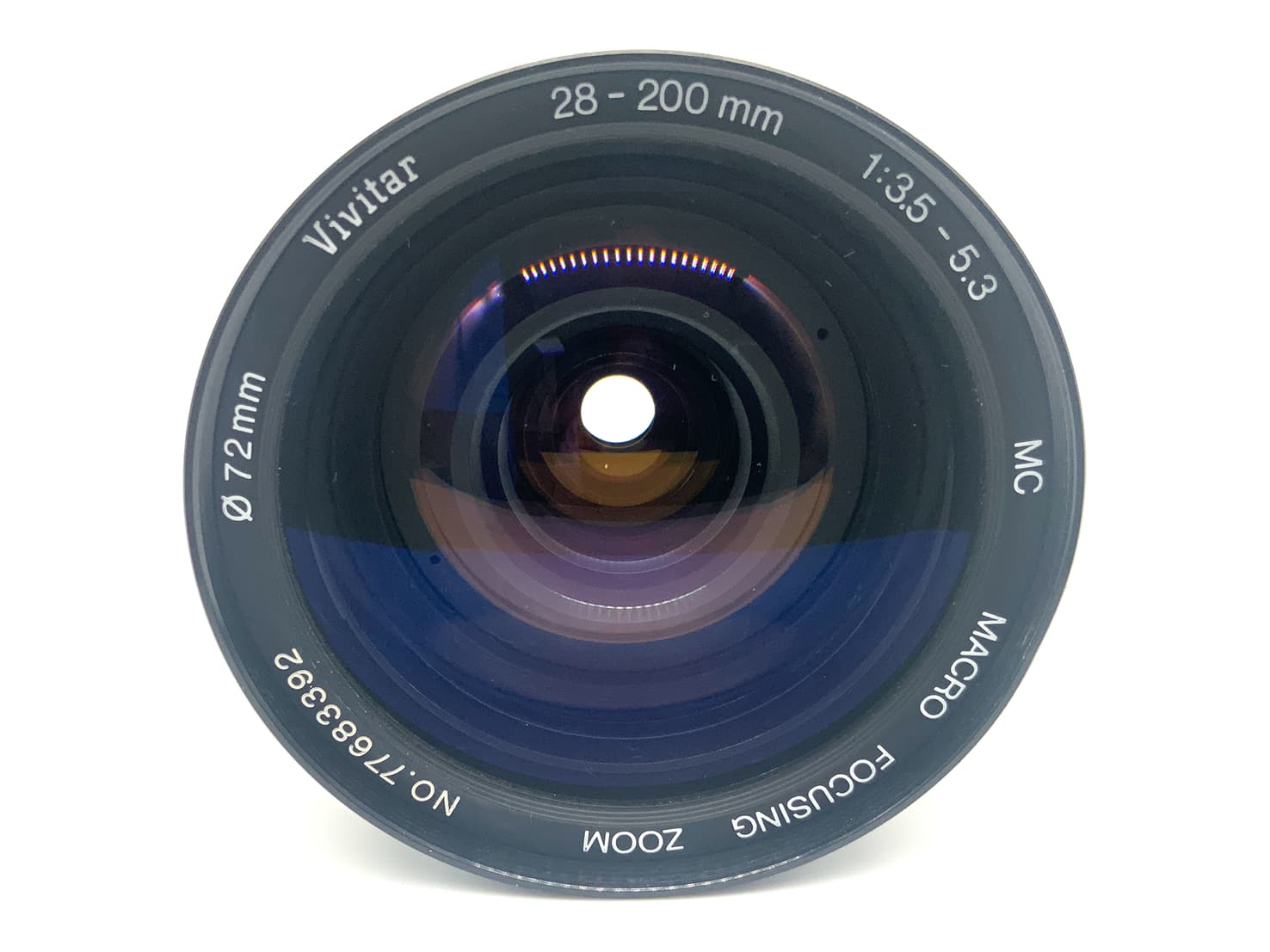 Vivitar Macro Focusing Zoom MC 28-200mm 1:3.5-5.3 Objektiv (Olympus OM) Nebel!