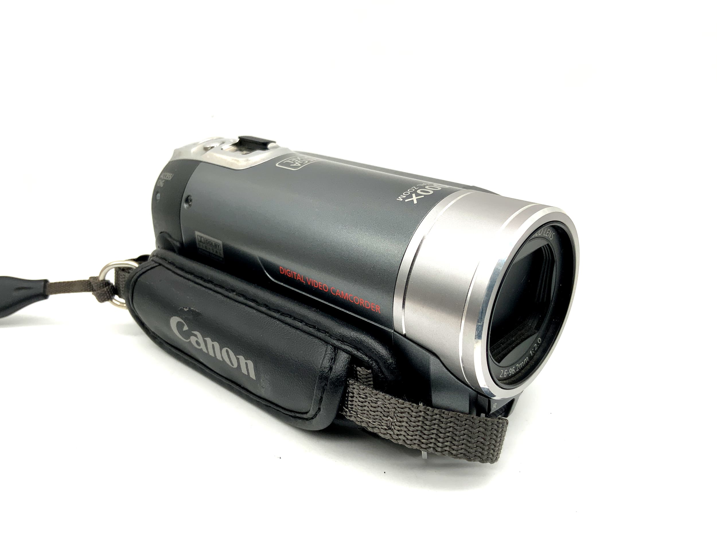 Canon FS11 Camcorder mit 2.6-96.2mm 1:2.0 Videokamera mit Akku