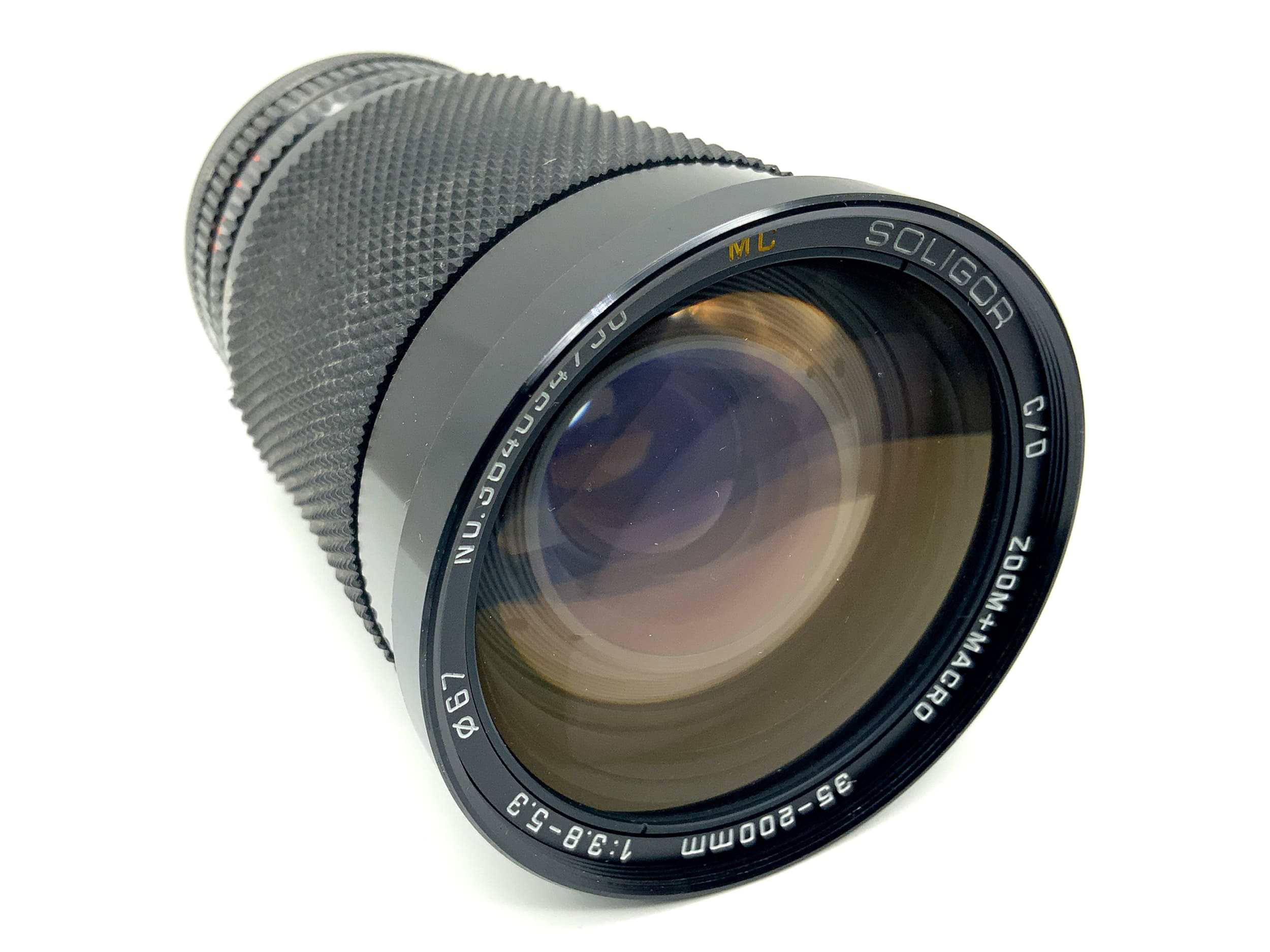 Soligor C/D Zoom+Macro 35-200mm 1:3.8-5.3 Objektiv Zoomobjektiv (Canon FD)