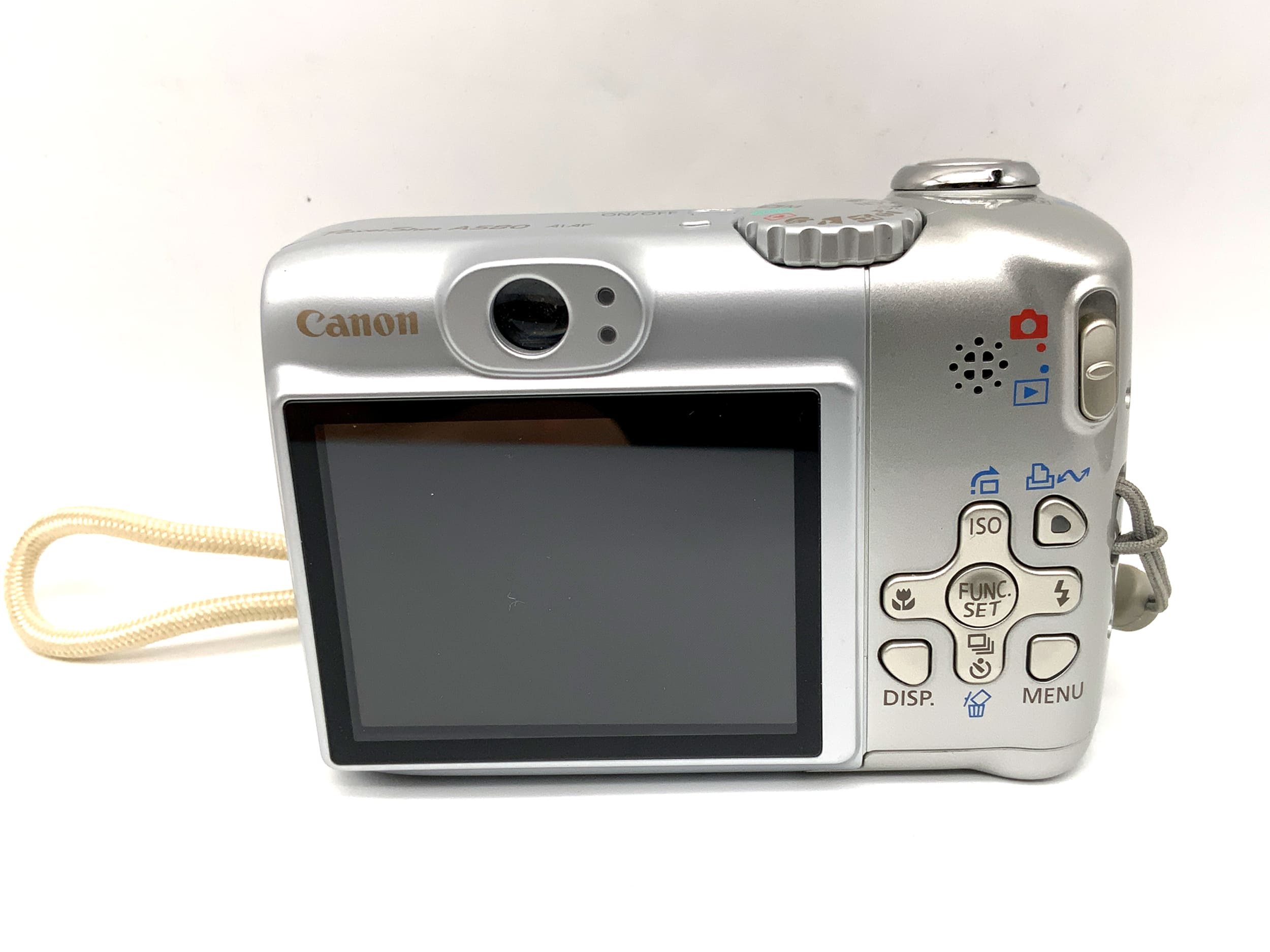 Canon PowerShot A580 Digitale Kompaktkamera mit 5.8-23.2mm 1:2.6-5.5