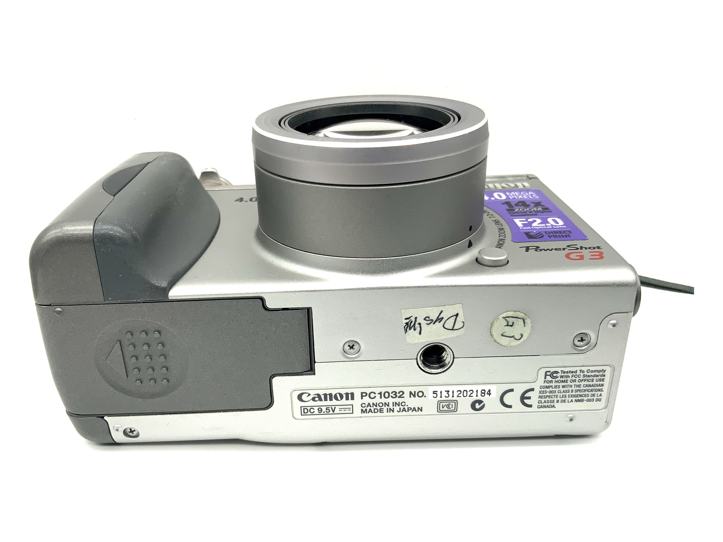 Canon G3 Digitale Kompaktkamera mit 7.2-28.8mm 1:2.0-3.0