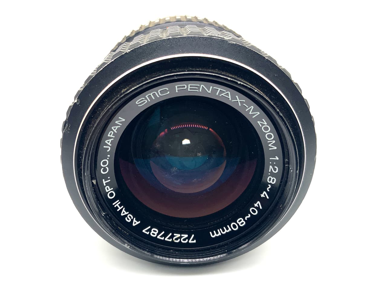 Asahi Pentax SMC Pentax-M Zoom Macro 40-80mm 1:2.8-4 Objektiv (Pentax K) Pilz!