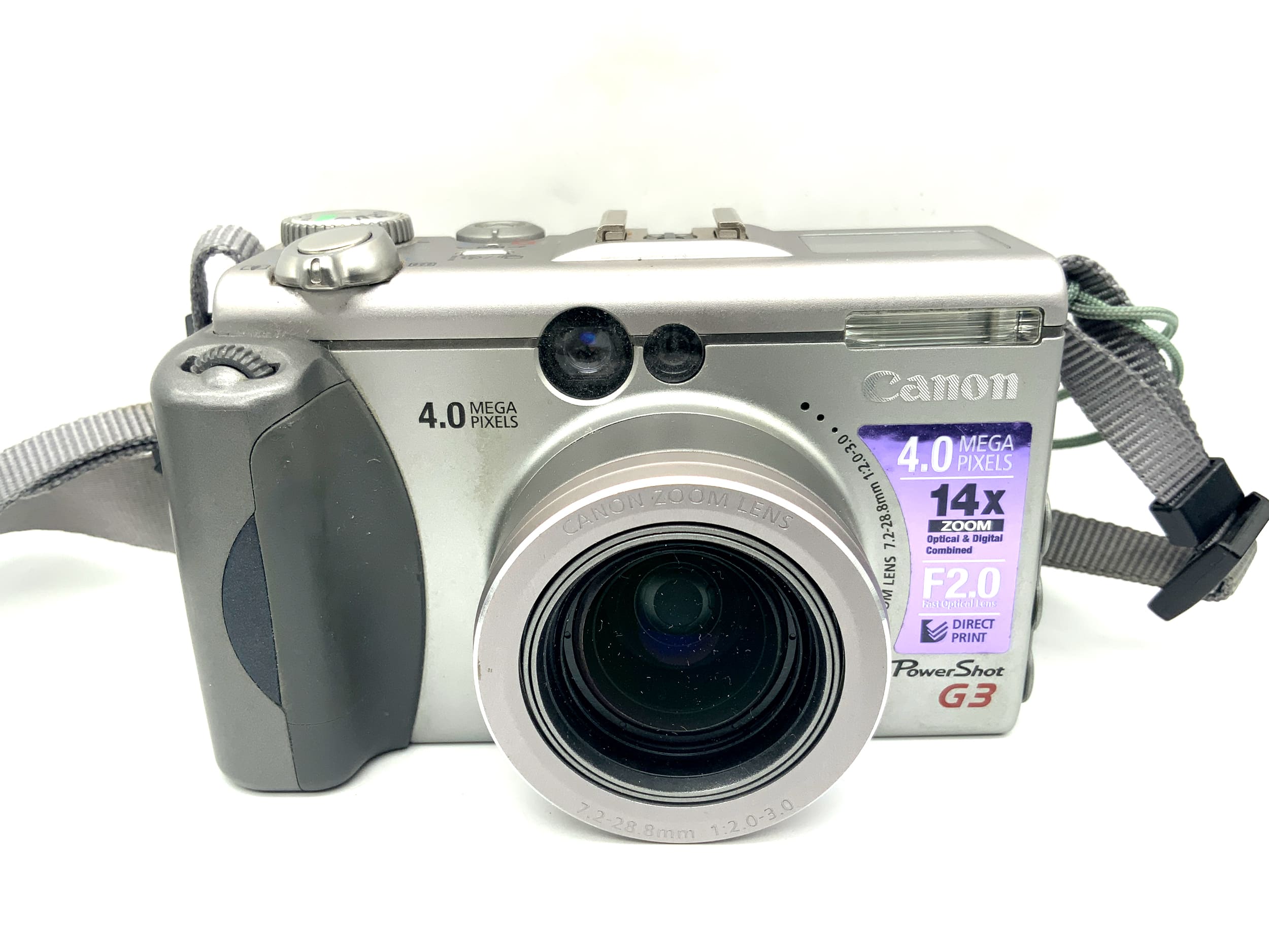 Canon G3 Digitale Kompaktkamera mit 7.2-28.8mm 1:2.0-3.1 in OVP