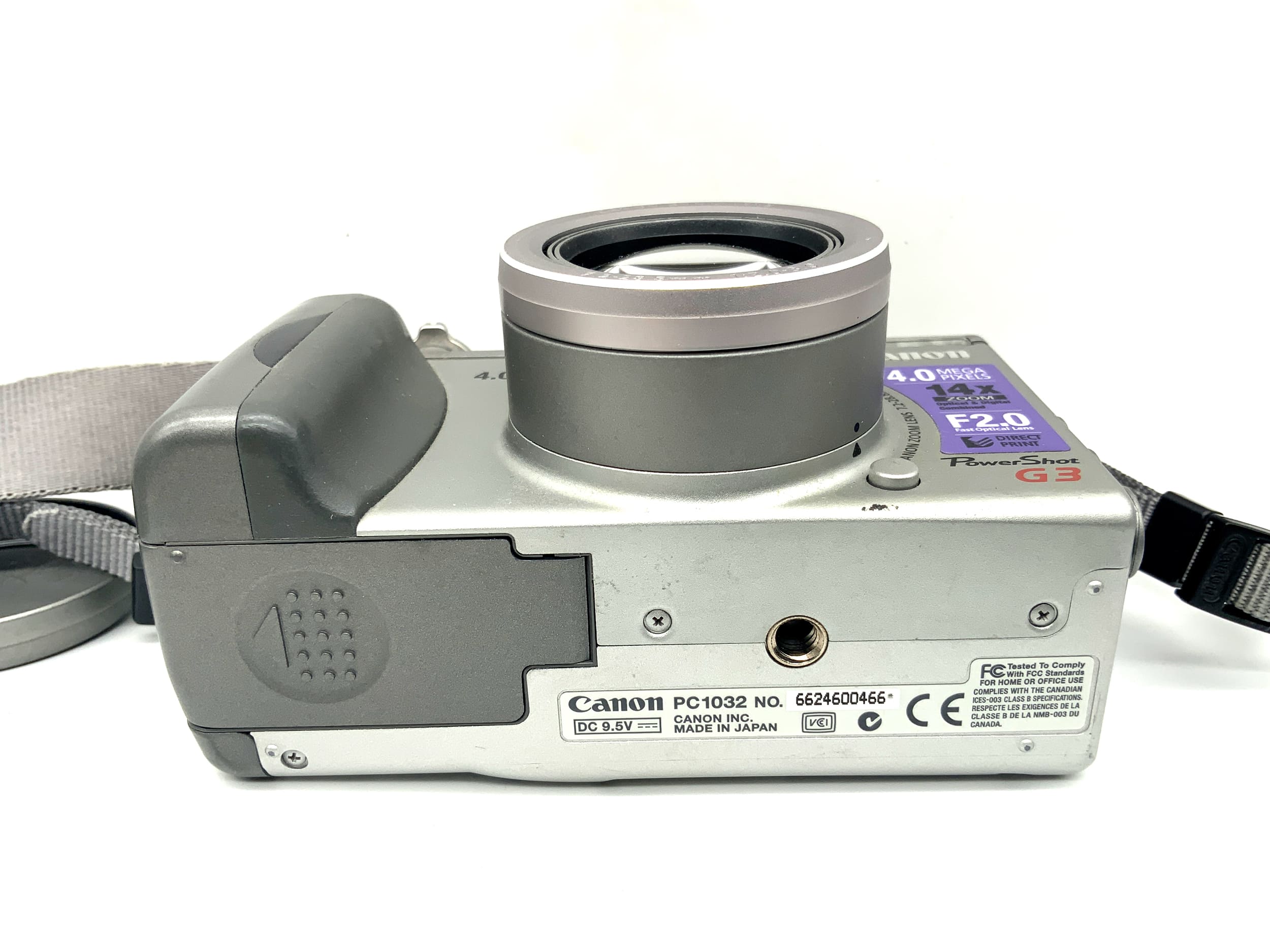 Canon G3 Digitale Kompaktkamera mit 7.2-28.8mm 1:2.0-3.1 in OVP