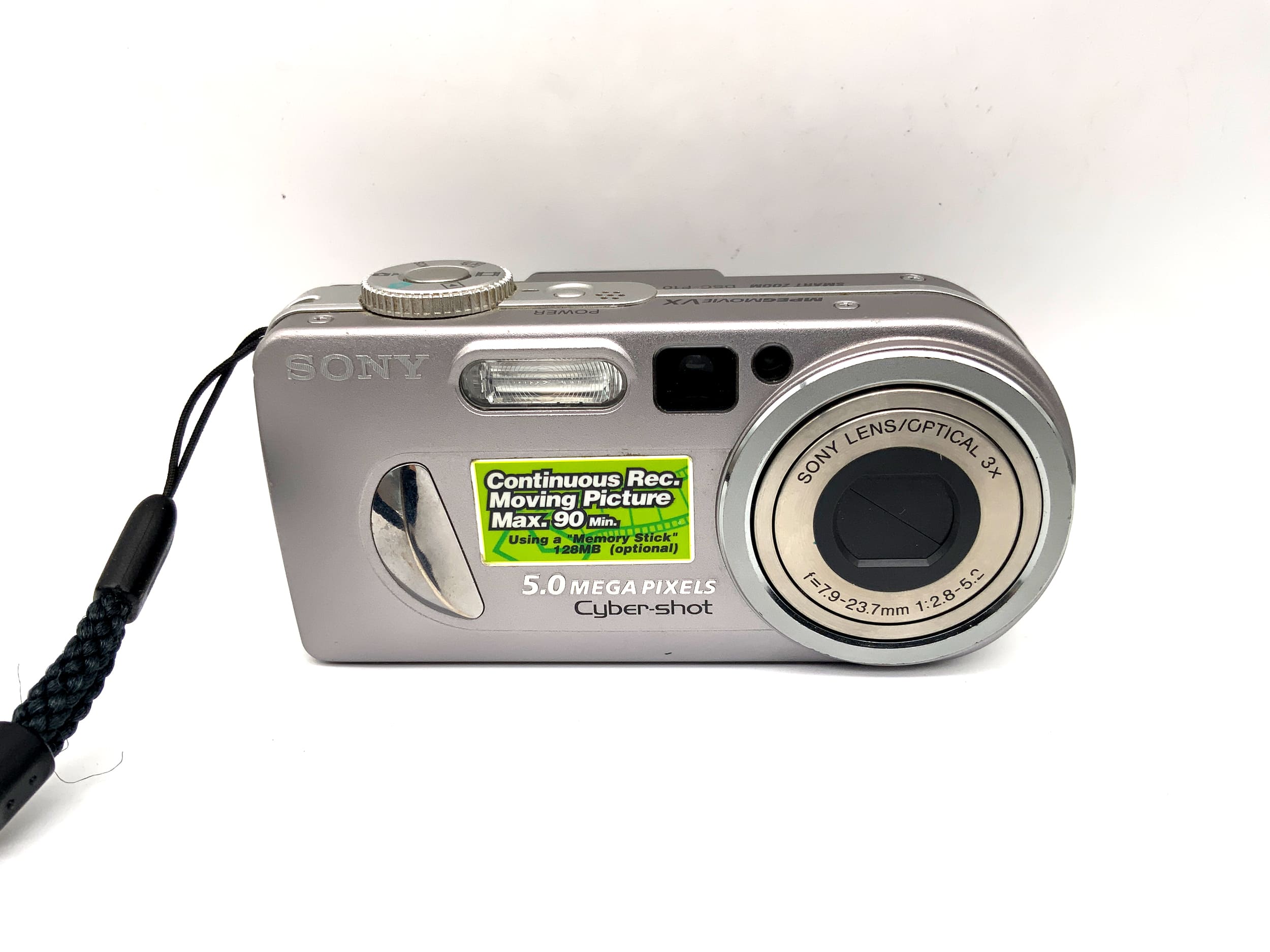 Sony DSC-P10 Digitale Kompaktkamera mit 7.9-23.7mm 1:2.8-5.2