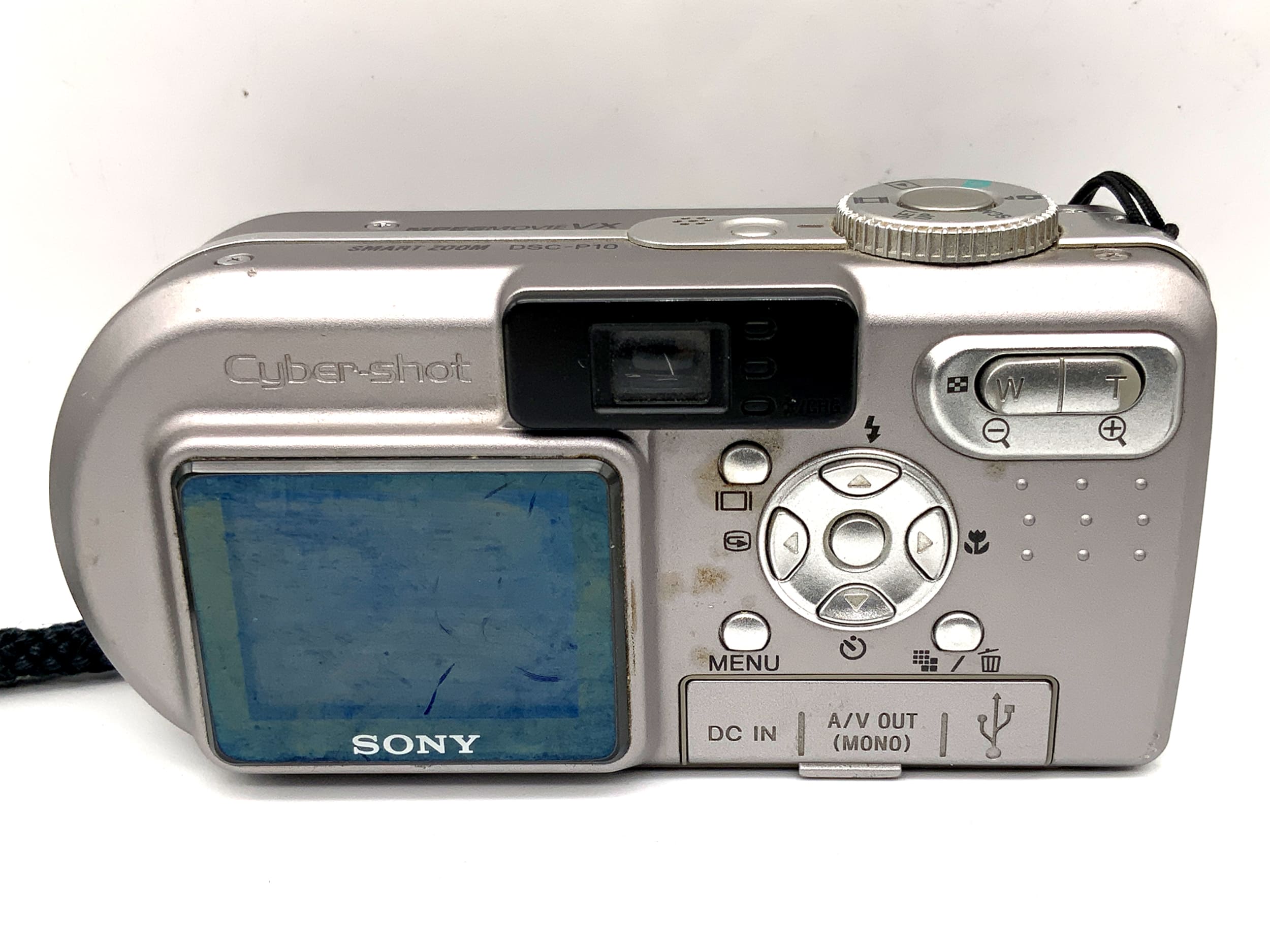 Sony DSC-P10 Digitale Kompaktkamera mit 7.9-23.7mm 1:2.8-5.2