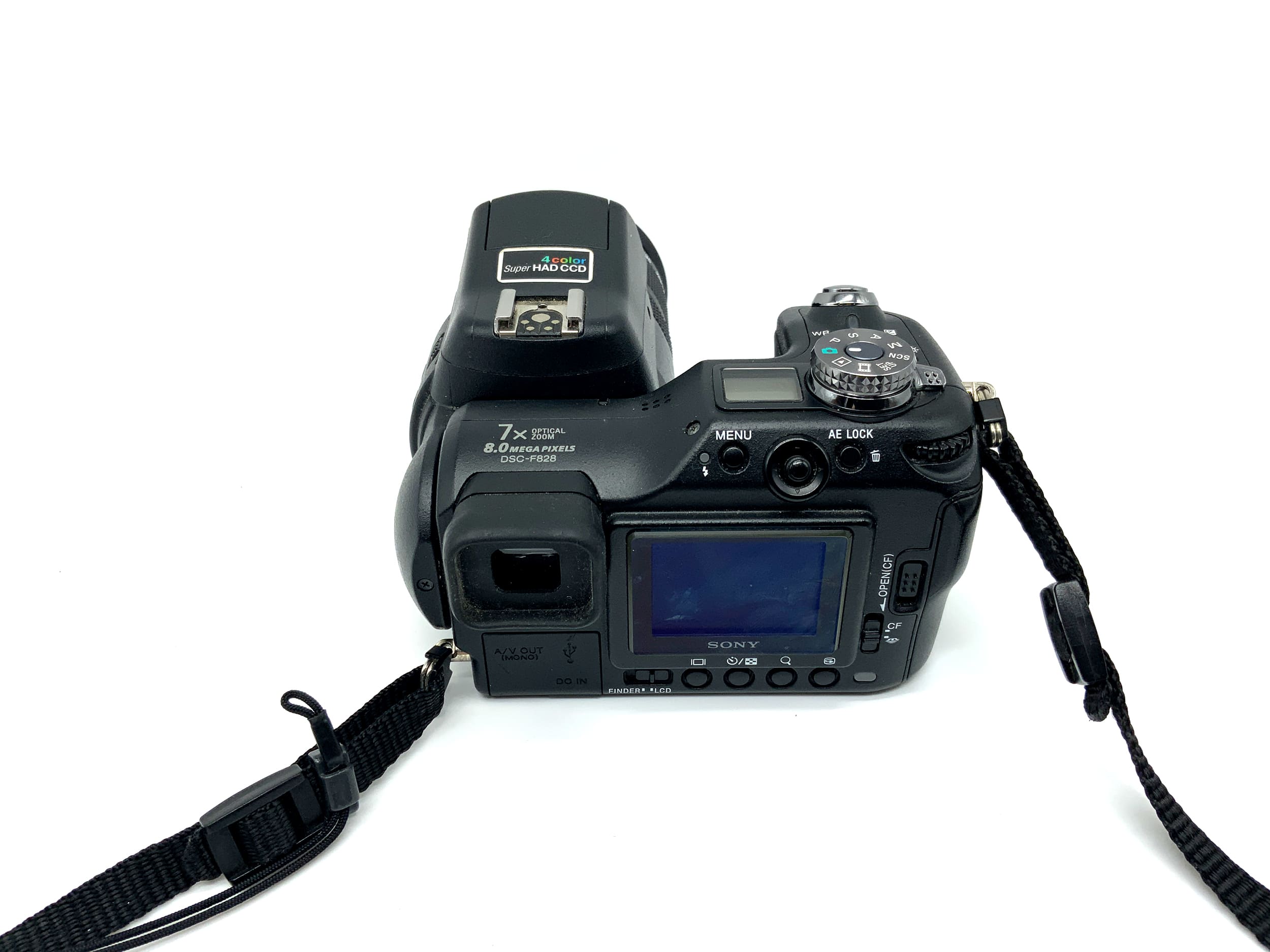 Sony DSC-F828 Bridgekamera mit Carl Zeiss Vario-Sonnar 28-200mm 8 Megapixel