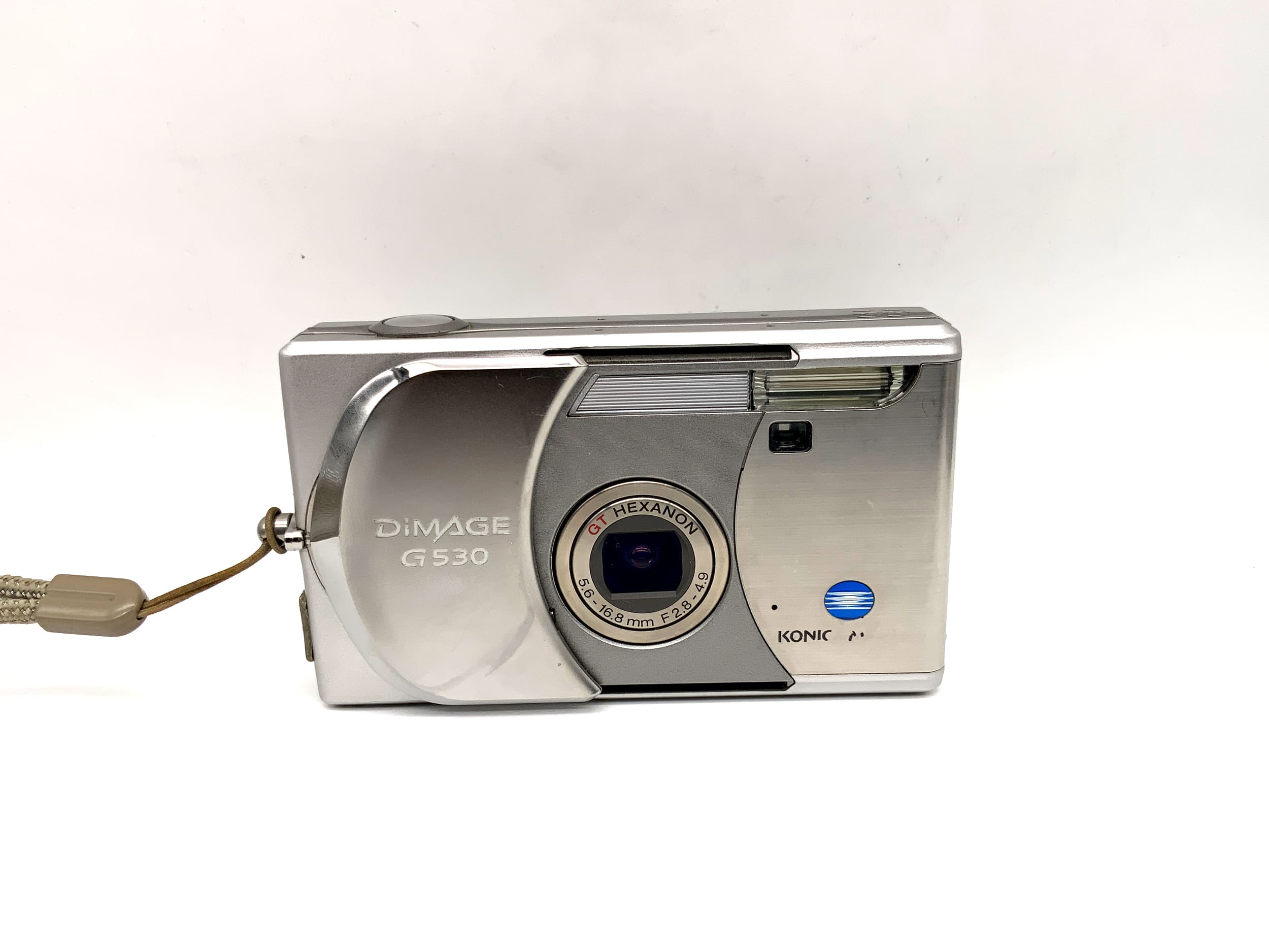 Konica Minolta Dimage G530 Kompaktkamera mit GT Hexanon 5.6-16.8mm F2.8-4.9