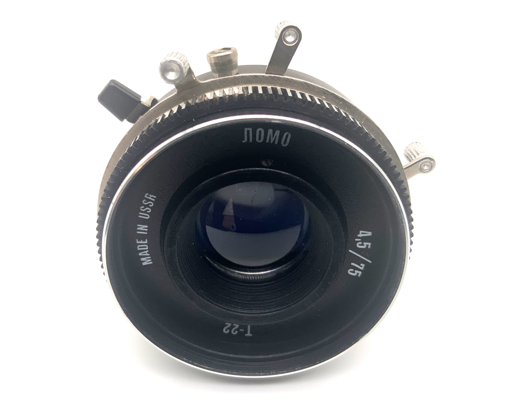 Lomo T-22 75mm 1:4.5 Objektiv Festbrennweite (22mm Gewinde)