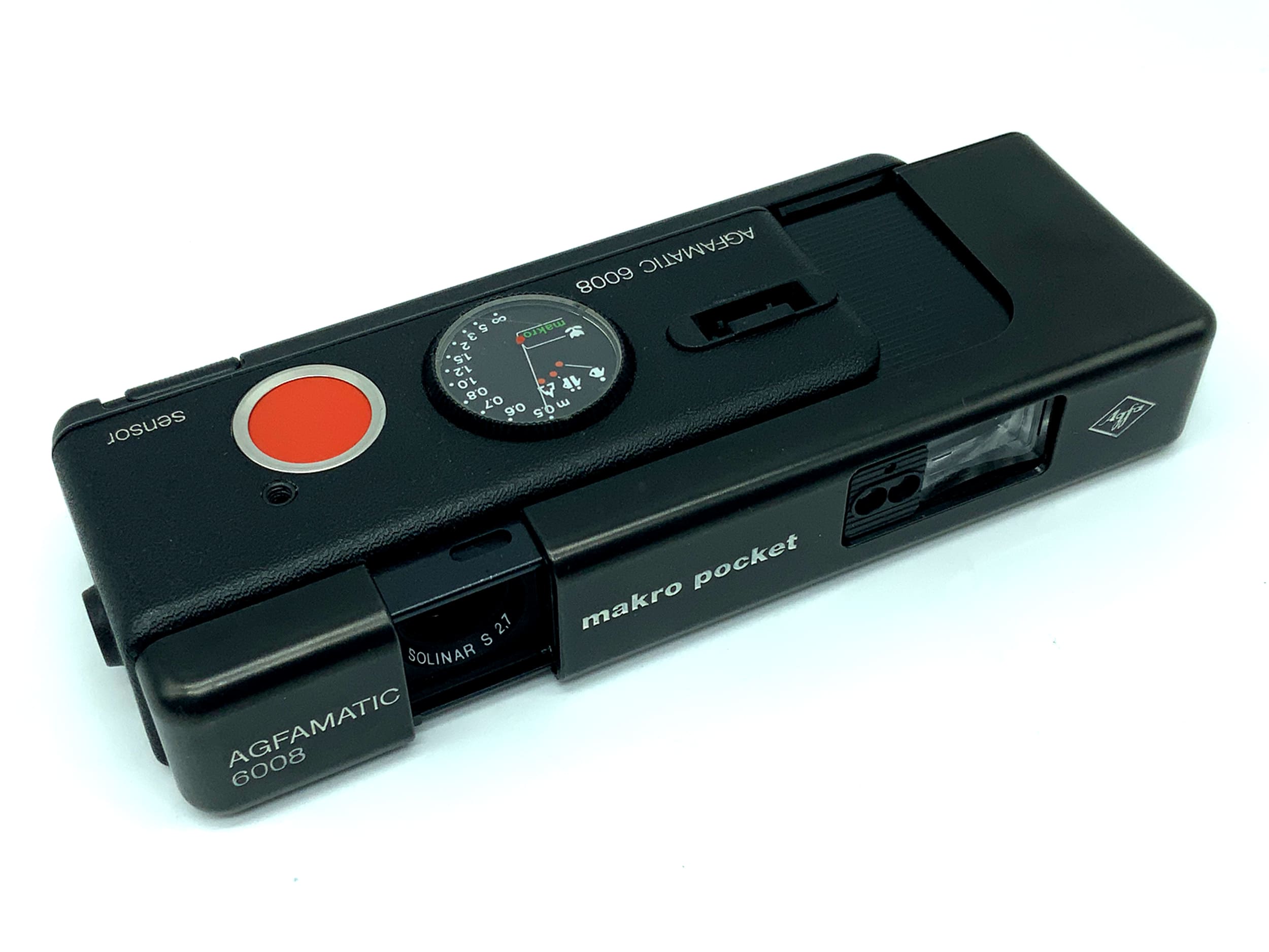 Agfa Agfamatic 6008 macro pocket Miniaturkamera mit Kleinstbildkamera