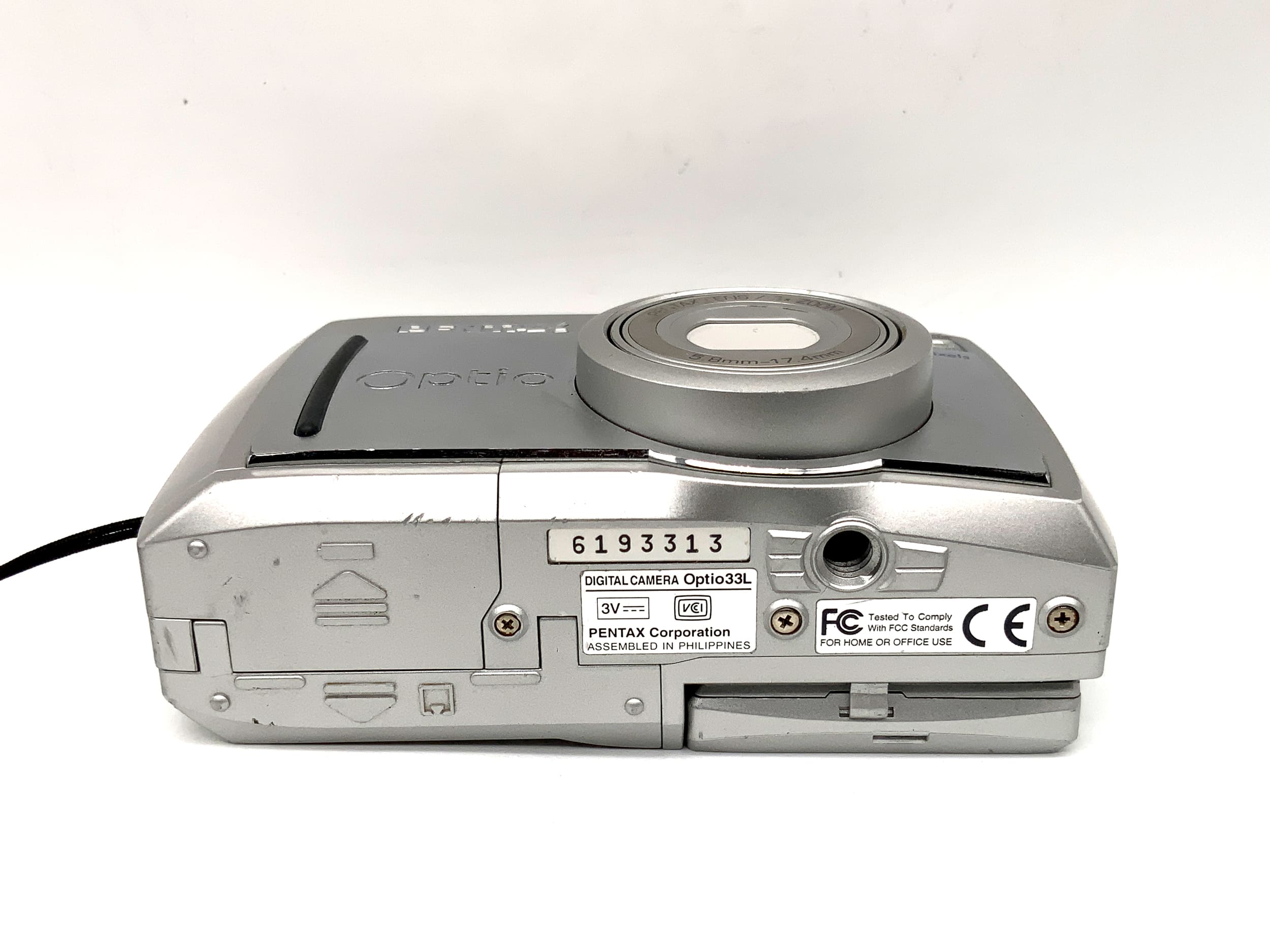 Pentax Optio 33L Digitale Kompaktkamera mit 5.8-17.4mm