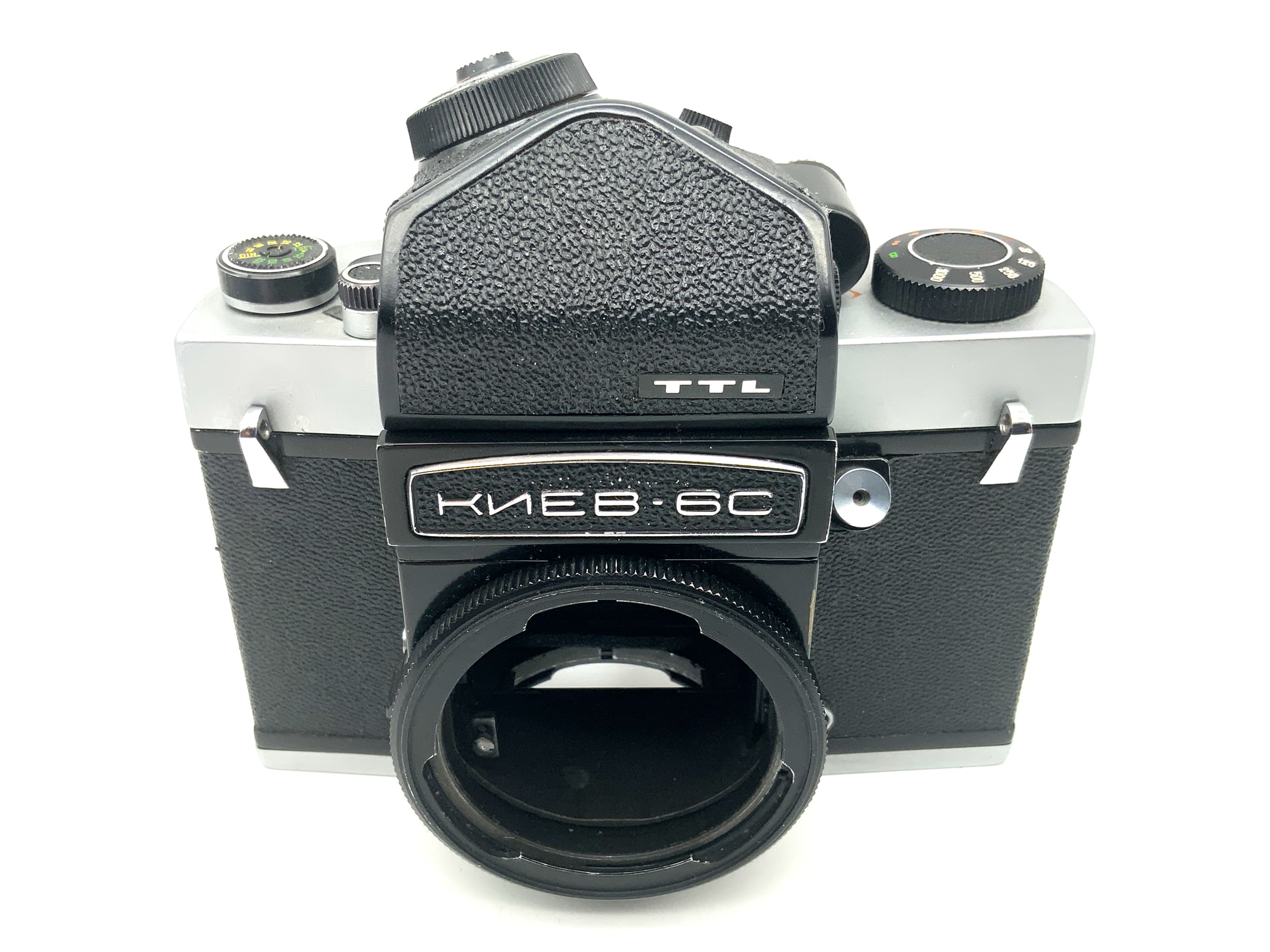 KMZ Kiev 6C 35mm SLR analog mit TTL Prisma Arsenal Body (Pentacon Six)