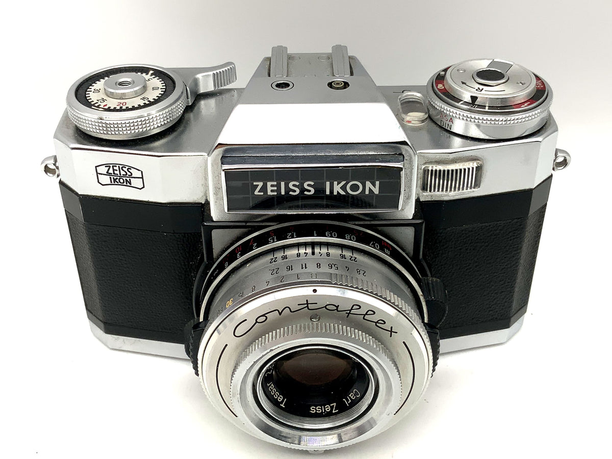 Zeiss Ikon Contaflex 35mm SLR analogue with Tessar 2.8/50 Synchro-Compur-X body
