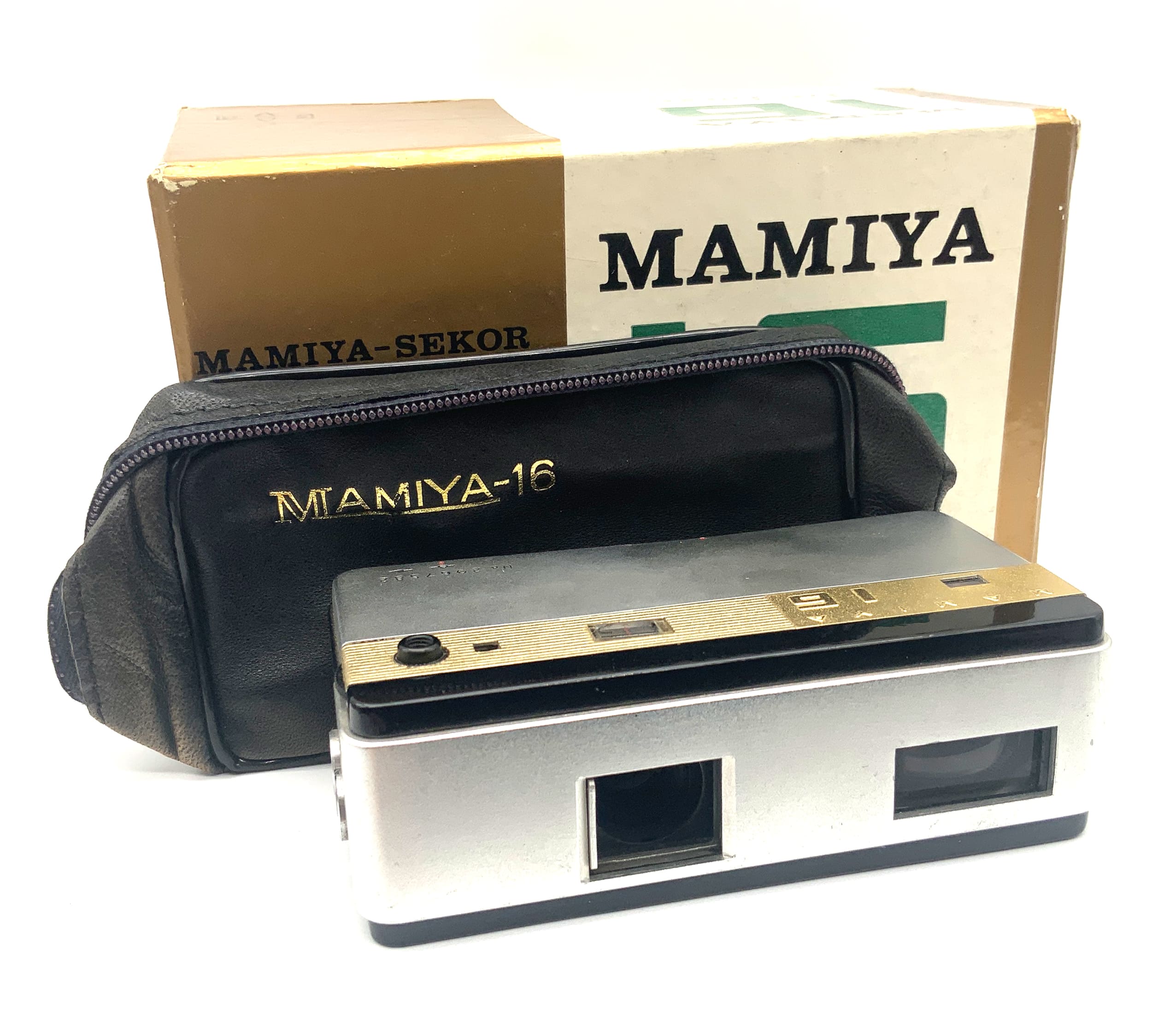 Mamiya 16 De Luxe Miniaturkamera mit 25mm 1:2.8 Kleinstbildkamera
