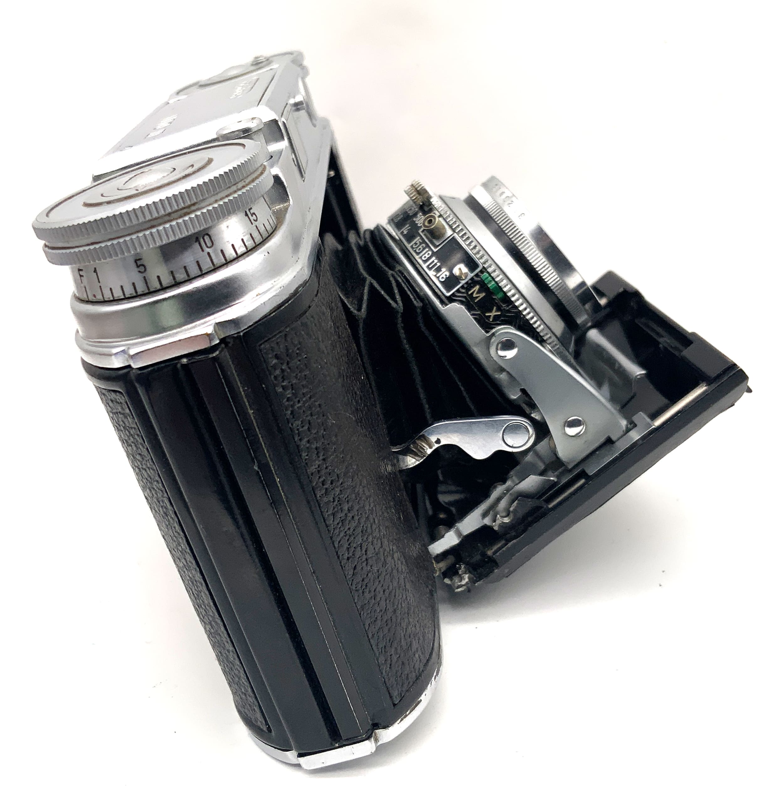 Voigtländer Vito III Klappkamera mit Ultron 50mm 1:2 Messsucher Analogkamera