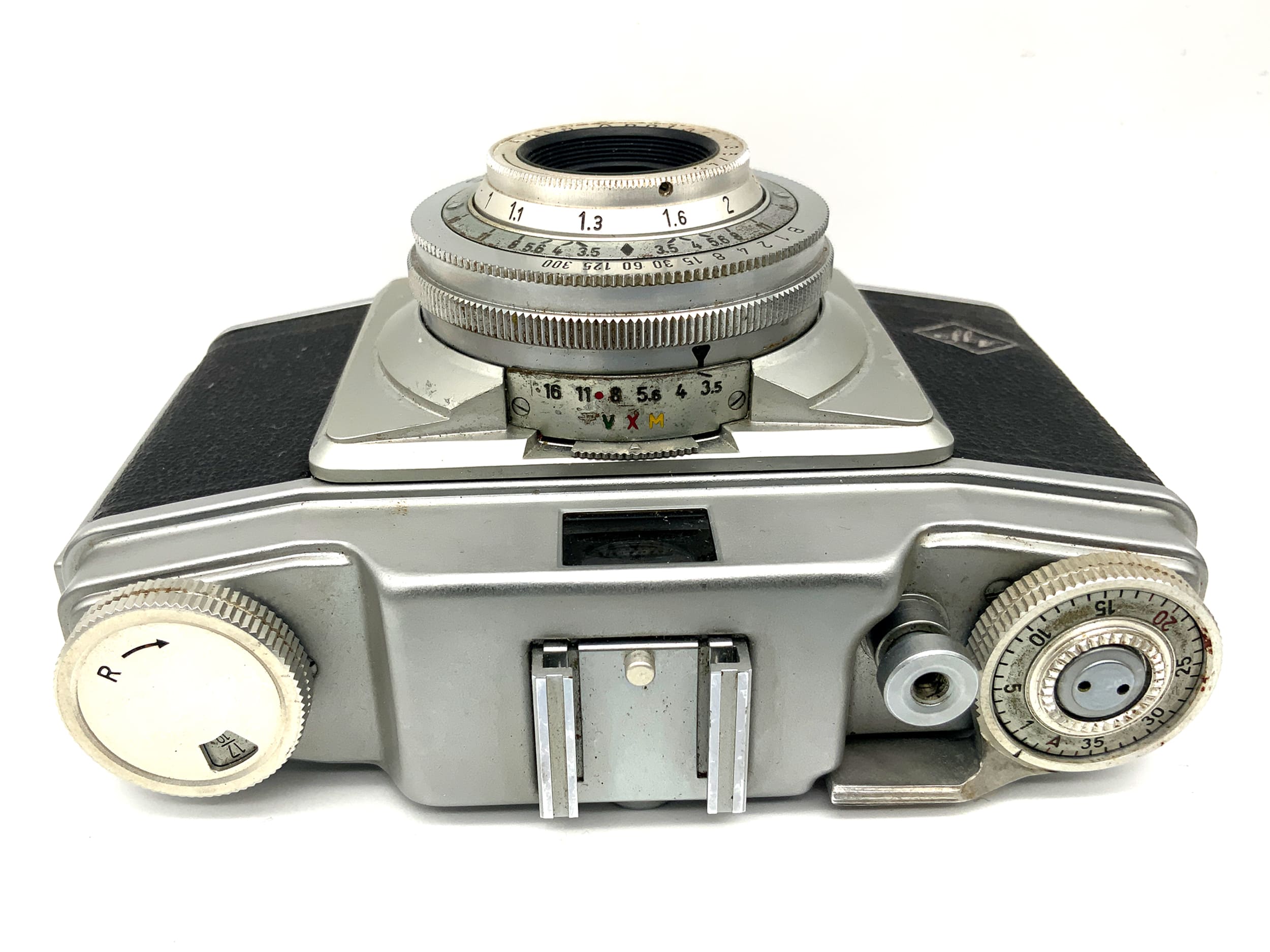 Agfa Silette Sucherkamera mit Apotar 45mm 1:3.5 Prontor-SVS Analogkamera