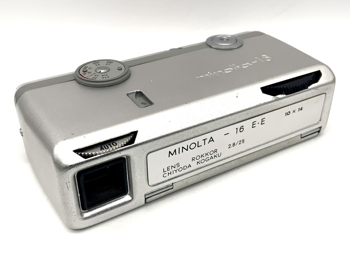 Minolta 16EE Miniaturkamera mit Rokkor 25mm 1:2.8 Kleinstbildkamera