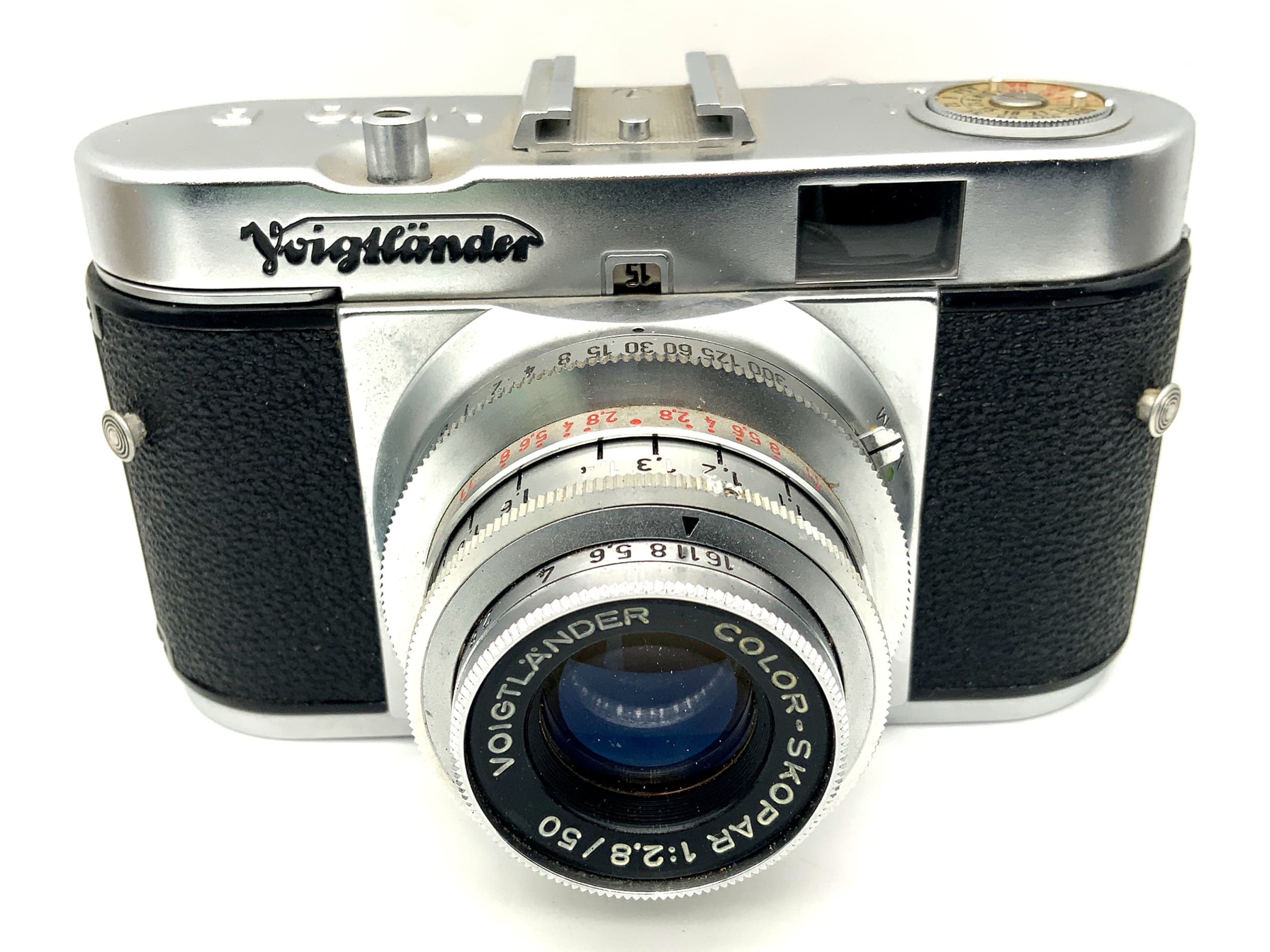 Voigtländer Vito B Sucherkamera mit Color-Skopar 50mm 1:2.8 Prontor-SVS