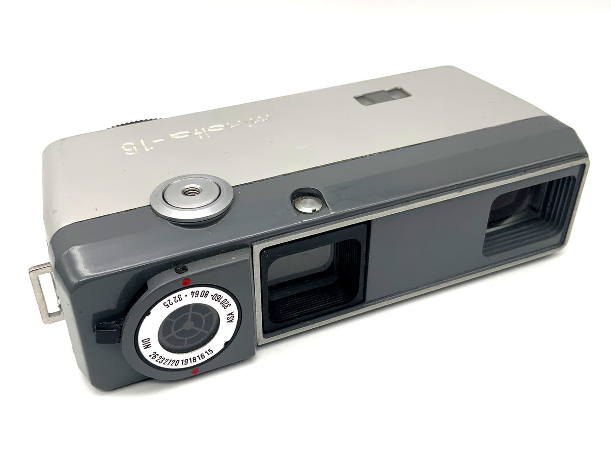 Minolta 16EE II Miniaturkamera mit Rokkor 25mm 1:2.8 Kleinstbildkamera
