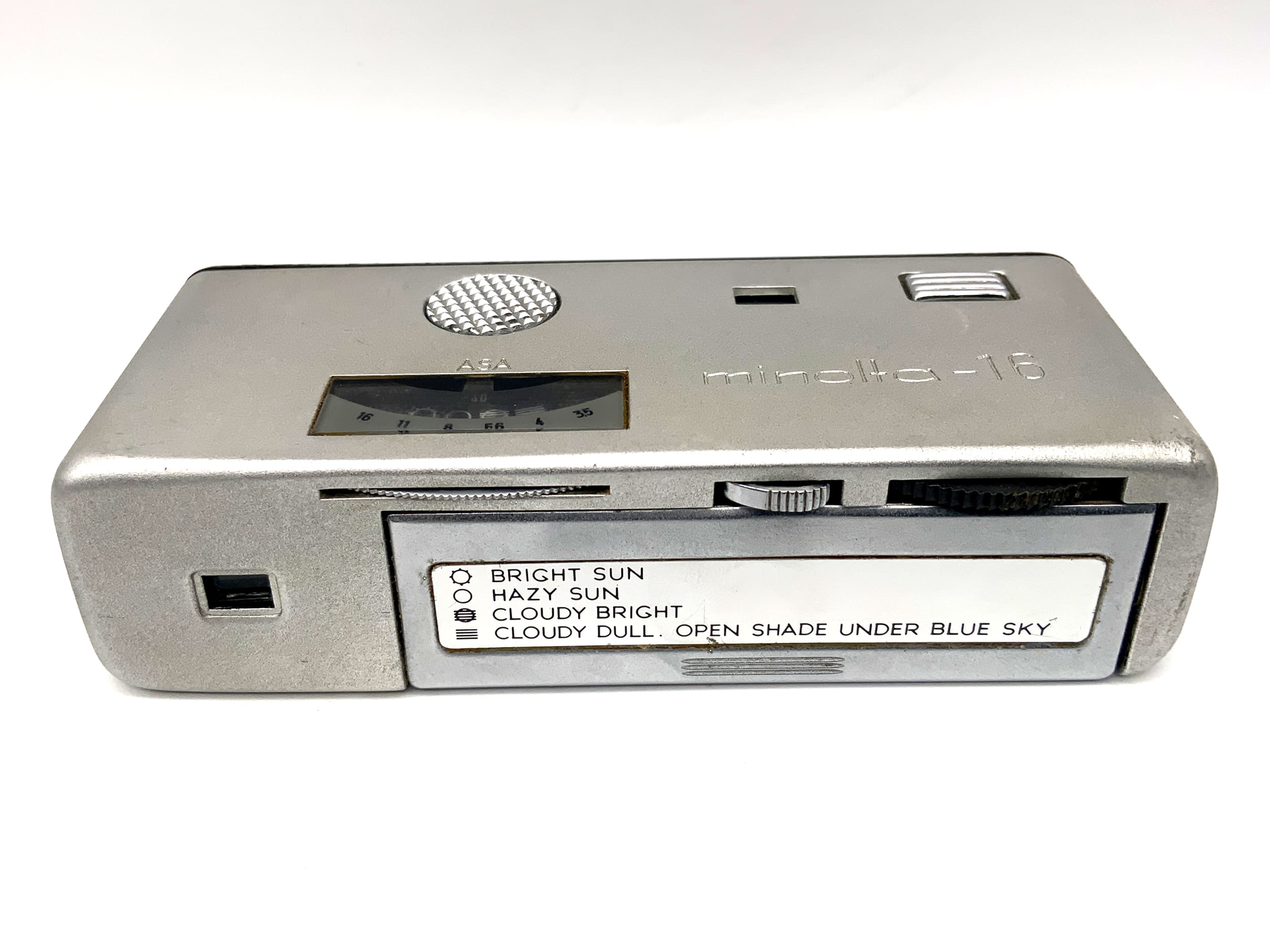 Minolta Model P Miniaturkamera mit Rokkor 25mm 1:3.5 Kleinstbildkamera