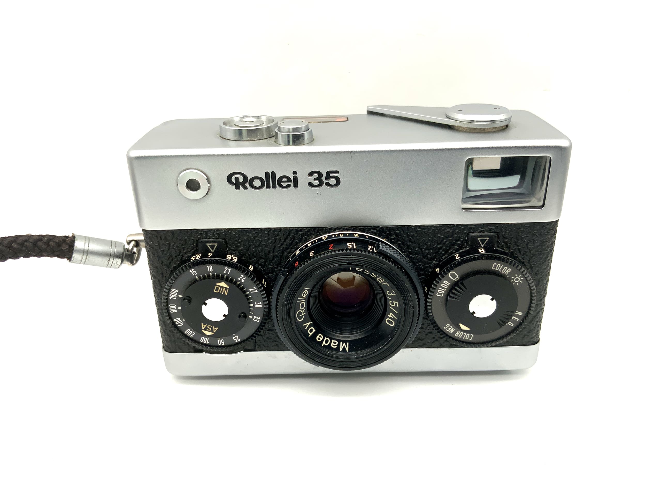 Rollei 35 Sucherkamera mit Tessar 40mm 1:3.5 Kompaktkamera Analogkamera