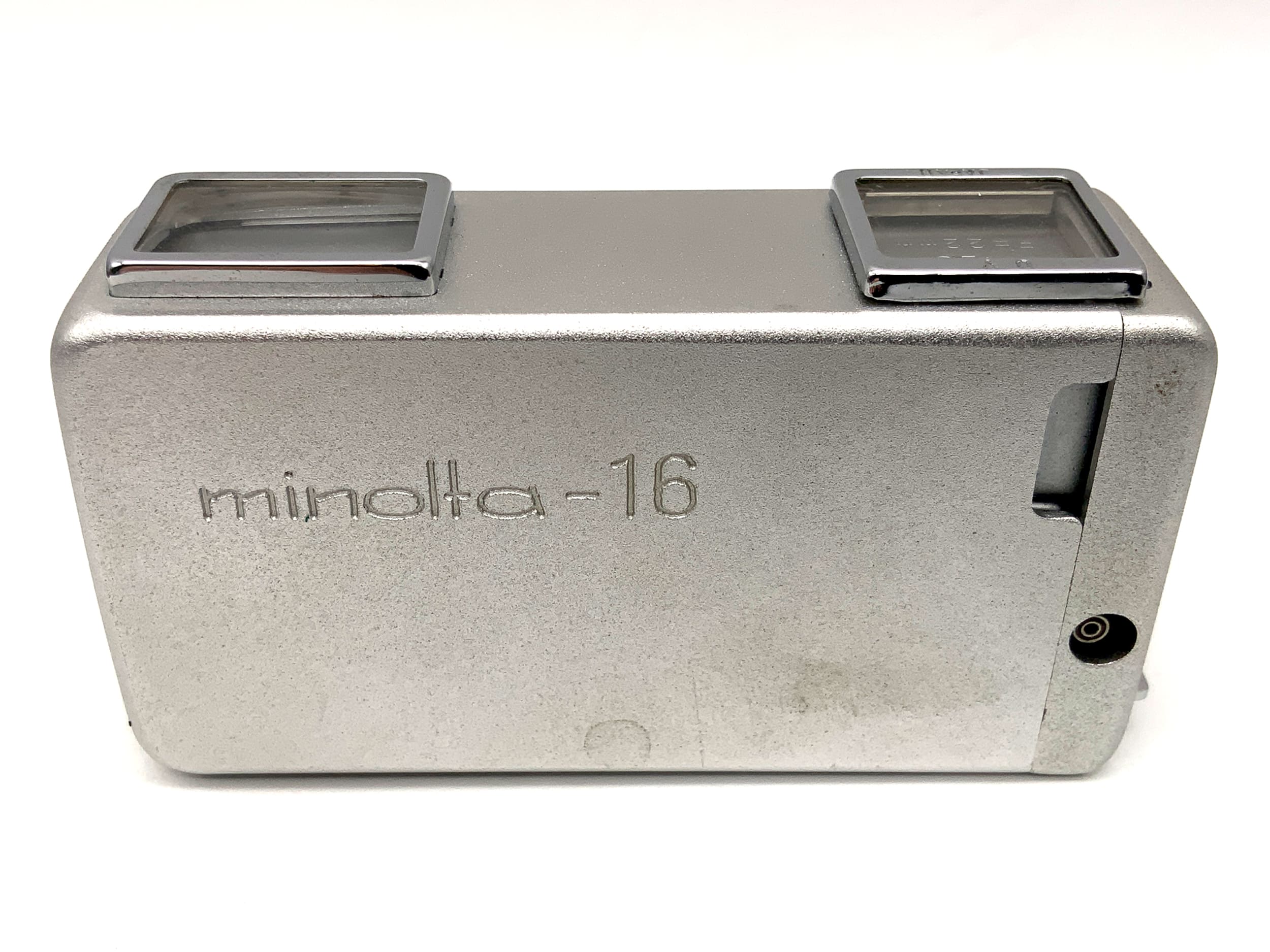 Minolta 16 Miniaturkamera mit Rokkor 22mm 1:2.8 Kleinstbildkamera