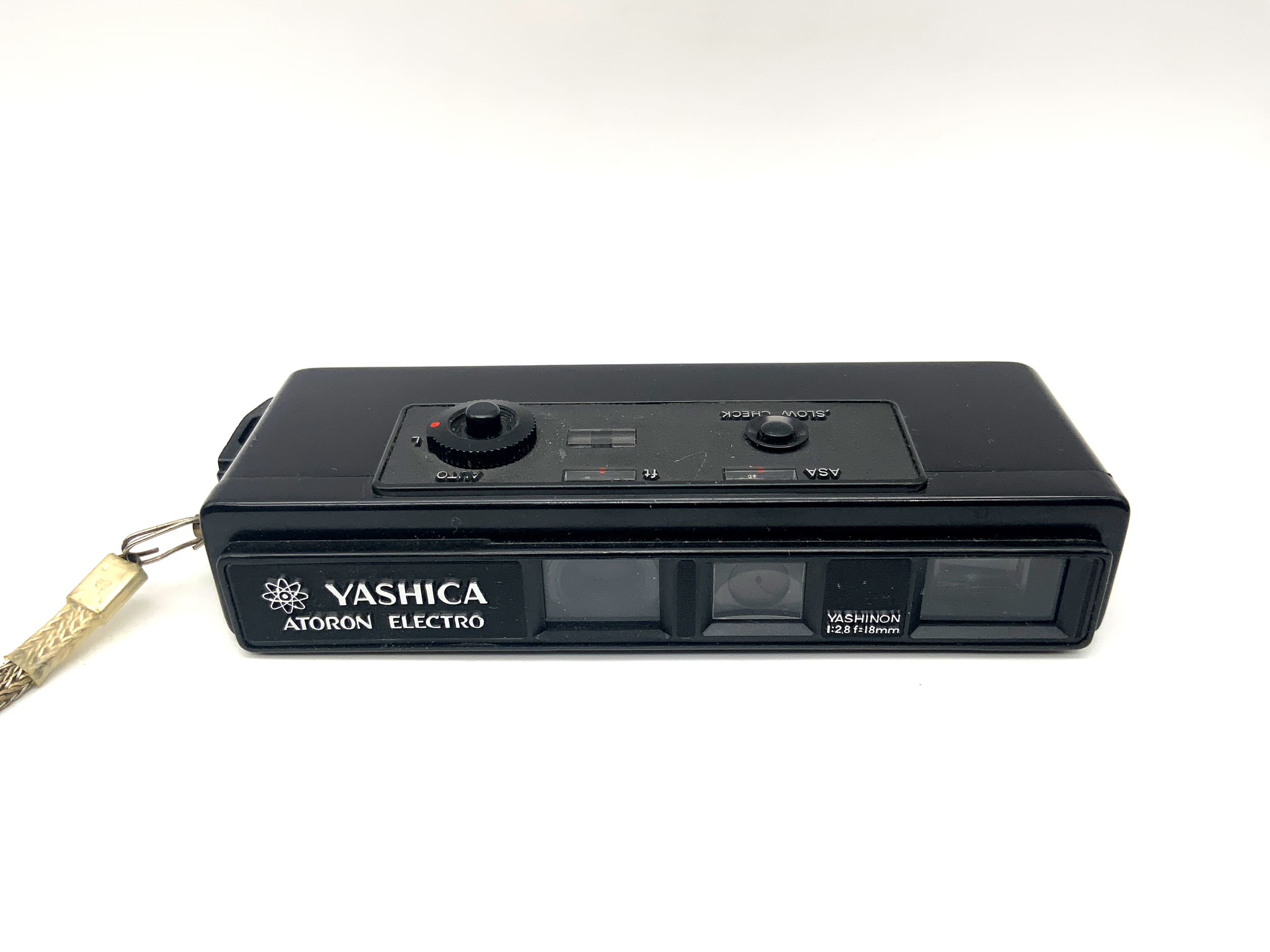 Yashica Atoron Electro Miniaturkamera mit Yashinon 18mm 1:2.8 Kleinstbildkamera