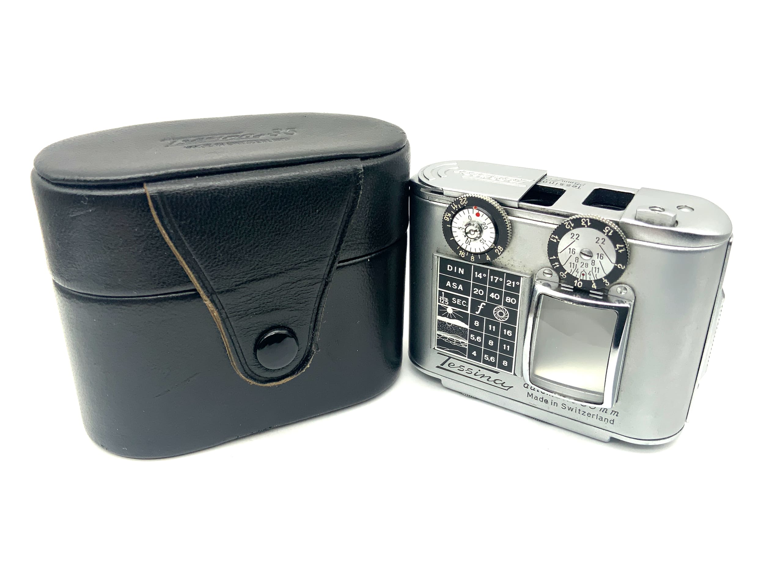 Concava Tessina Automatic 35mm Miniaturkamera mit 25mm 1:2.8 Kleinstbildkamera