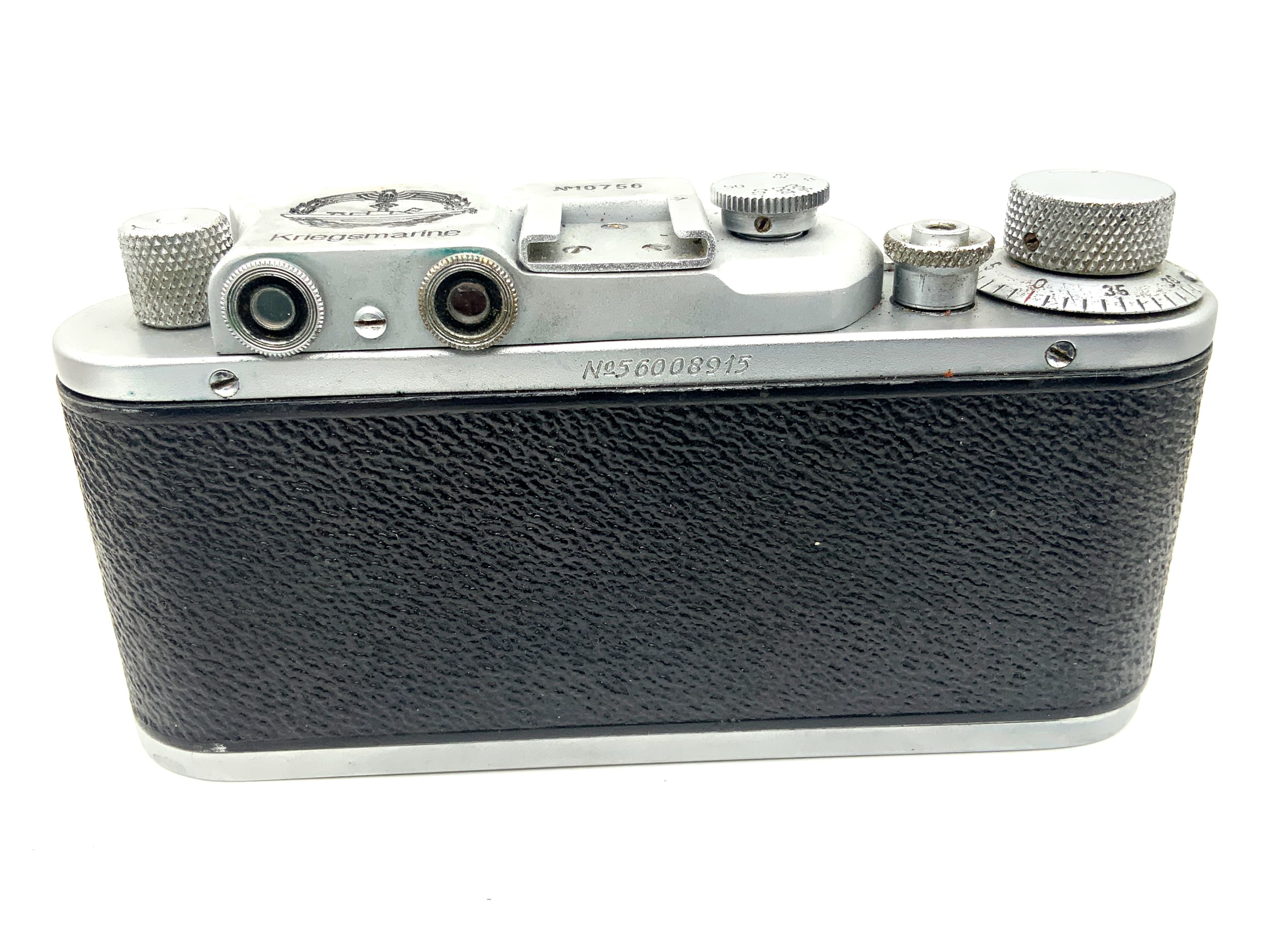 Leica III USSR Nachbau Messsucherkamera mit Leitz Elmar 50mm 1:3.5 Kriegsmarine
