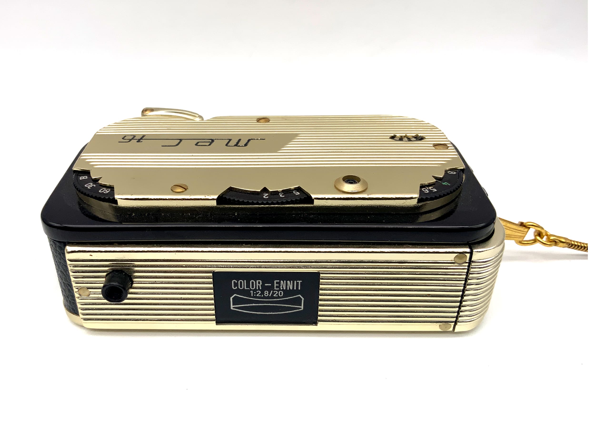 Feinwerktechnik MEC 16 Gold Miniaturkamera mit Color-Ennit 20mm 1:2.8