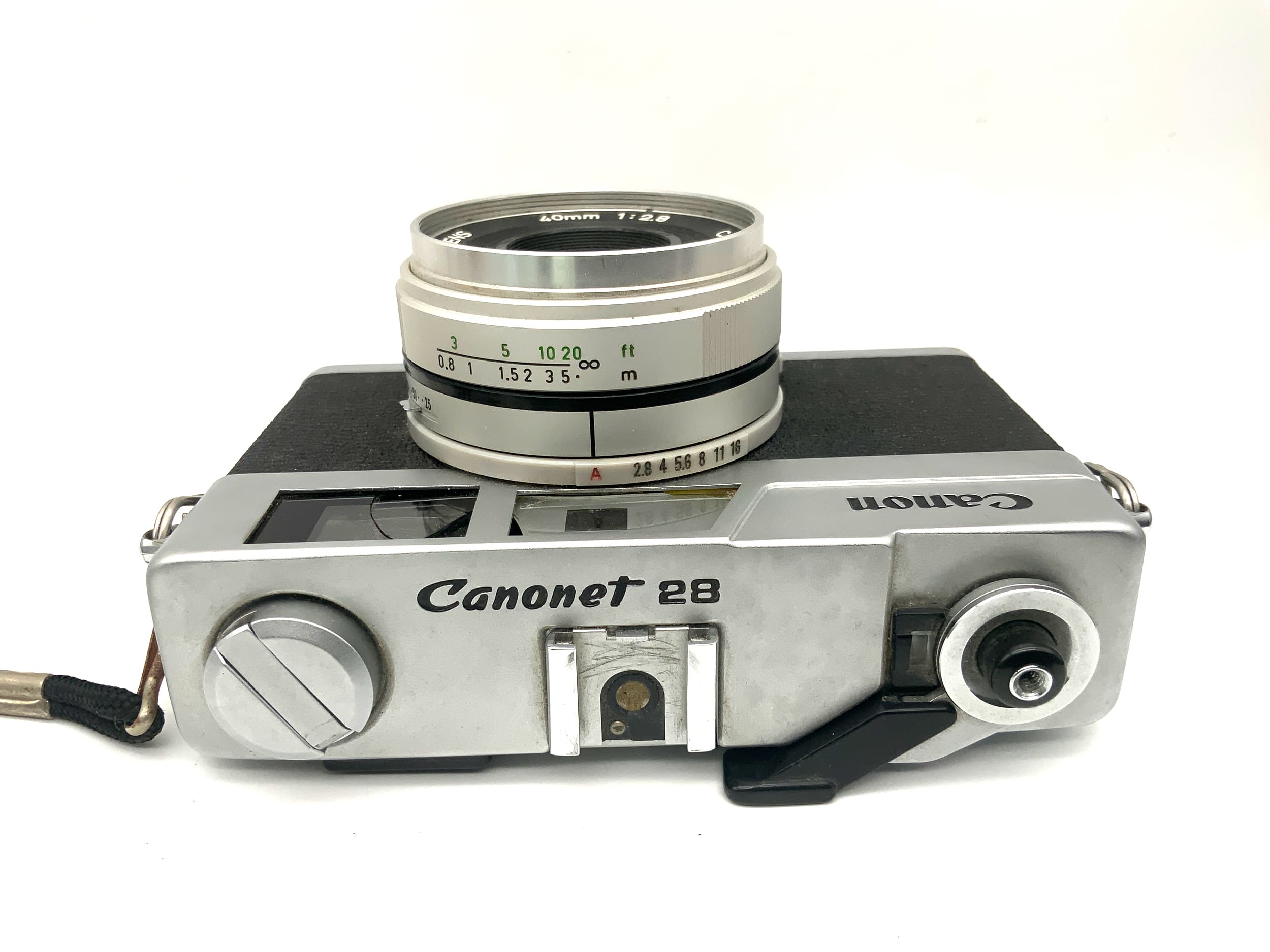Canon Canonet 28 Sucherkamera mit 40mm 1:2.8 Kompaktkamera Analogkamera