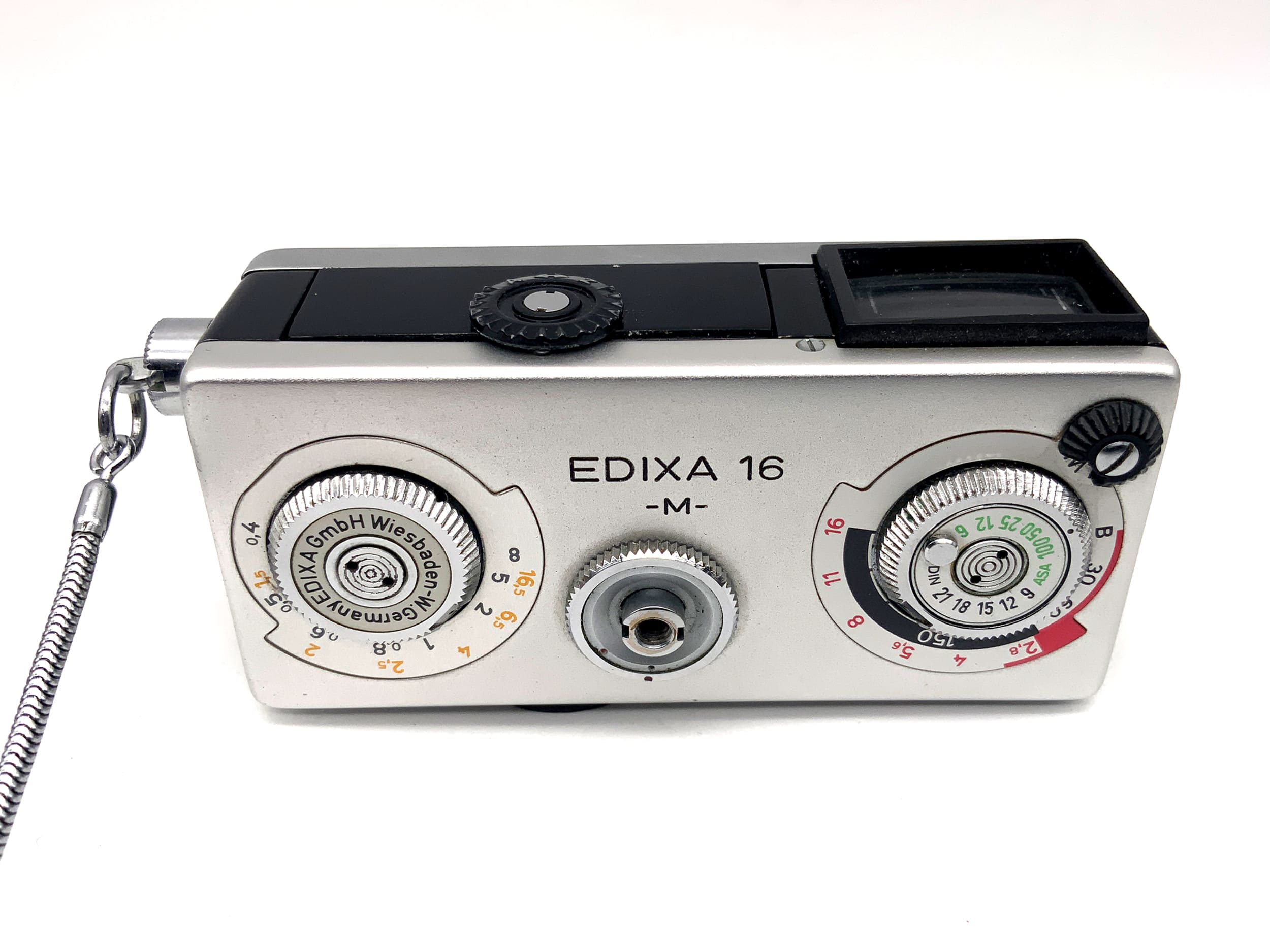 Edixa 16 M Miniaturkamera mit Schneider Kreuznach 25mm 1:2.8 Kleinstbildkamera