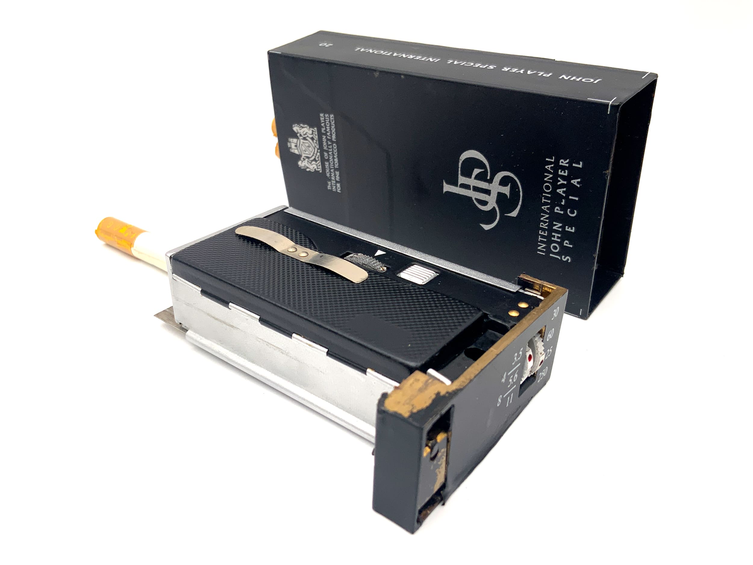 Kiev 303 John Player Special Camera Miniaturkamera mit Kleinstbildkamera