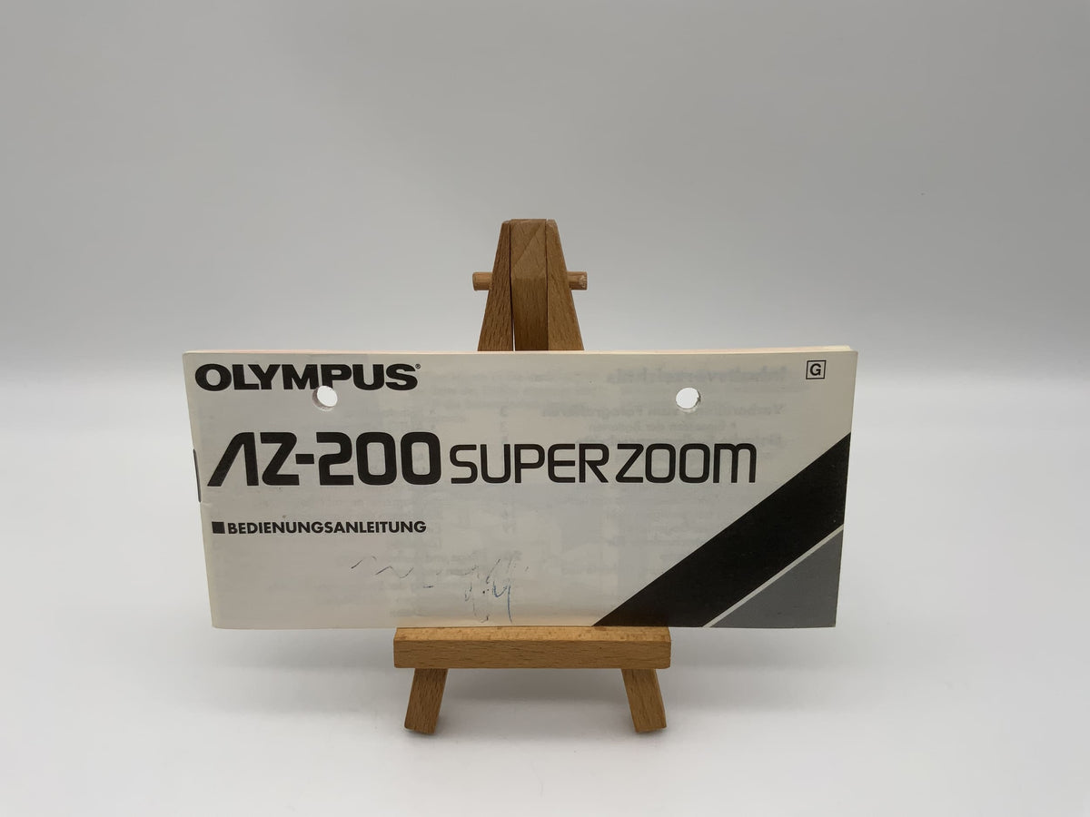 Olympus AZ-200 Super Zoom User Manual (German)