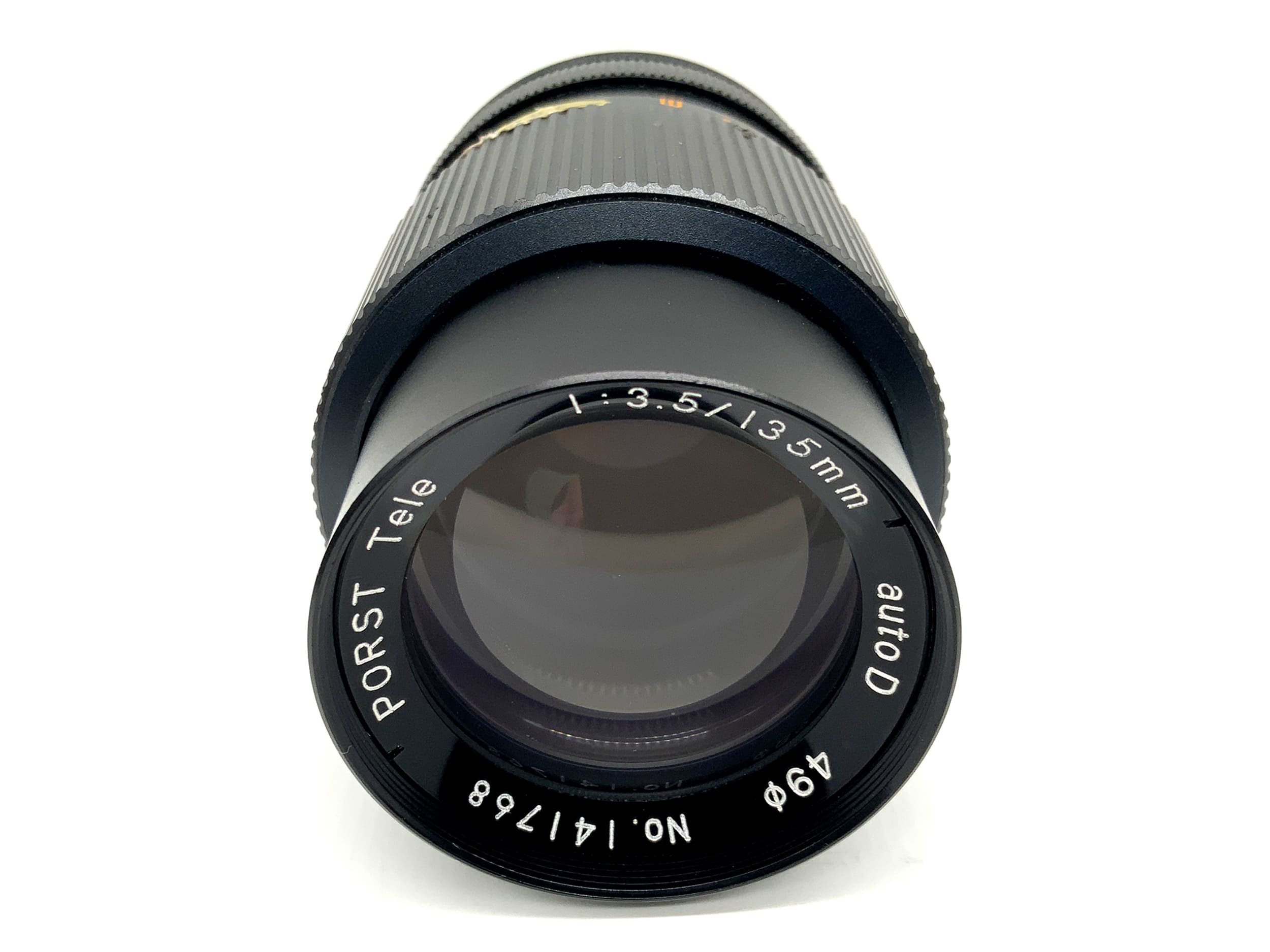 Porst Auto D Tele 135mm 1:3.5 Objektiv Festbrennweite (M42) Text lesen!