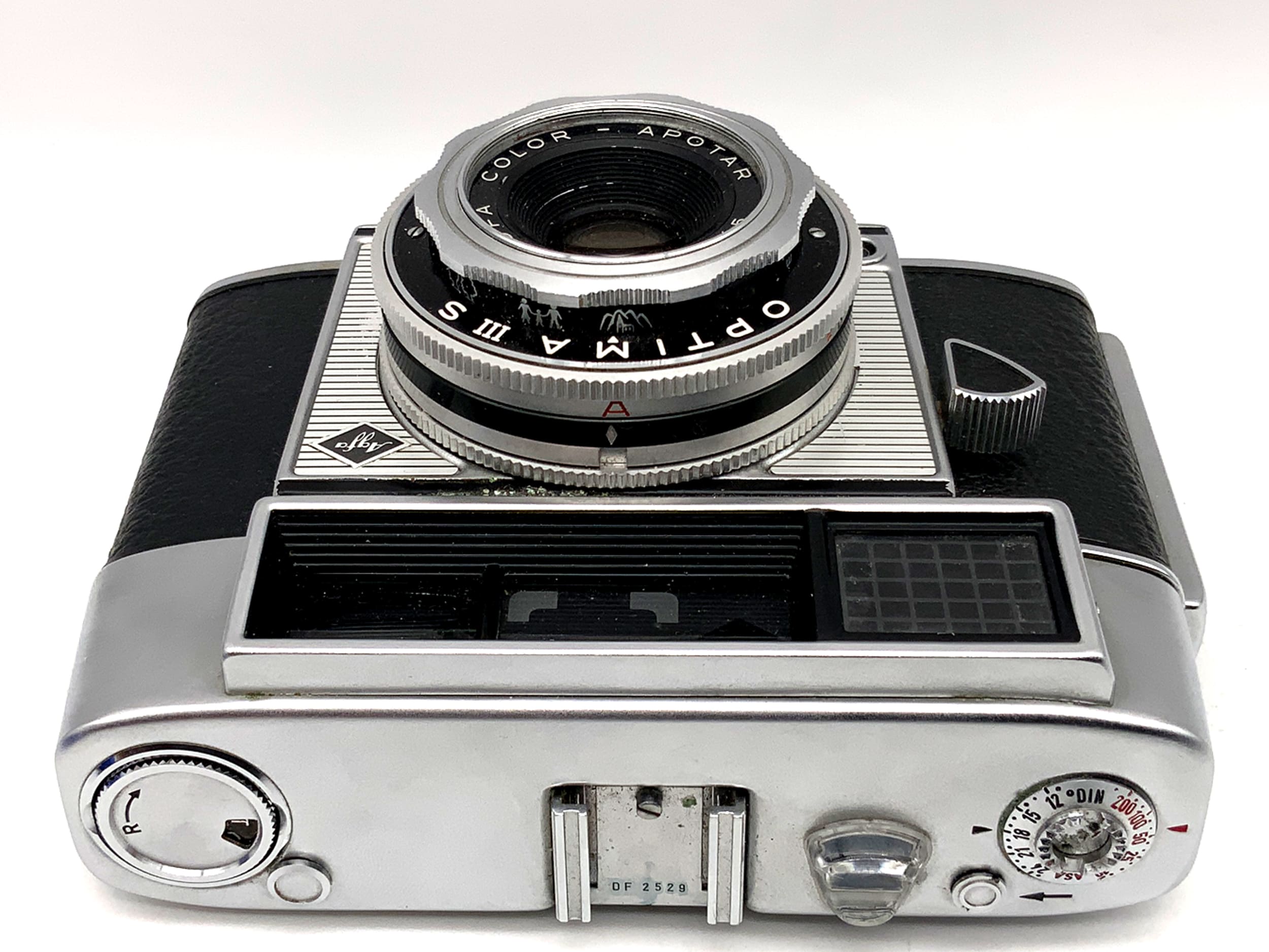 Agfa Optima III S Sucherkamera mit Color-Apotar 1:2.8/45 Compur Analogkamera