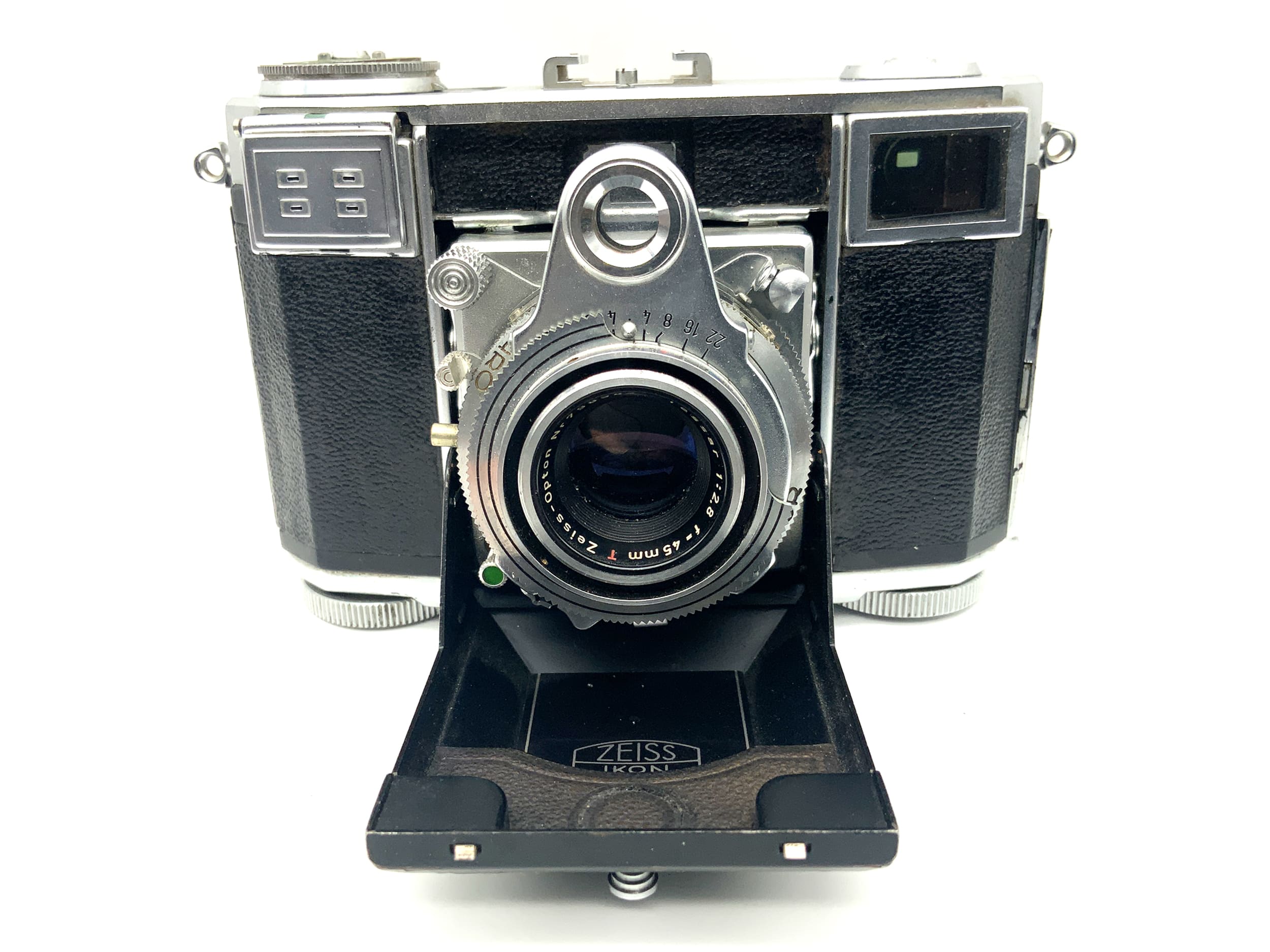 Zeiss Ikon Contessa Klappkamera mit Tessar 45mm 1:2.8 red T !Beli defekt!