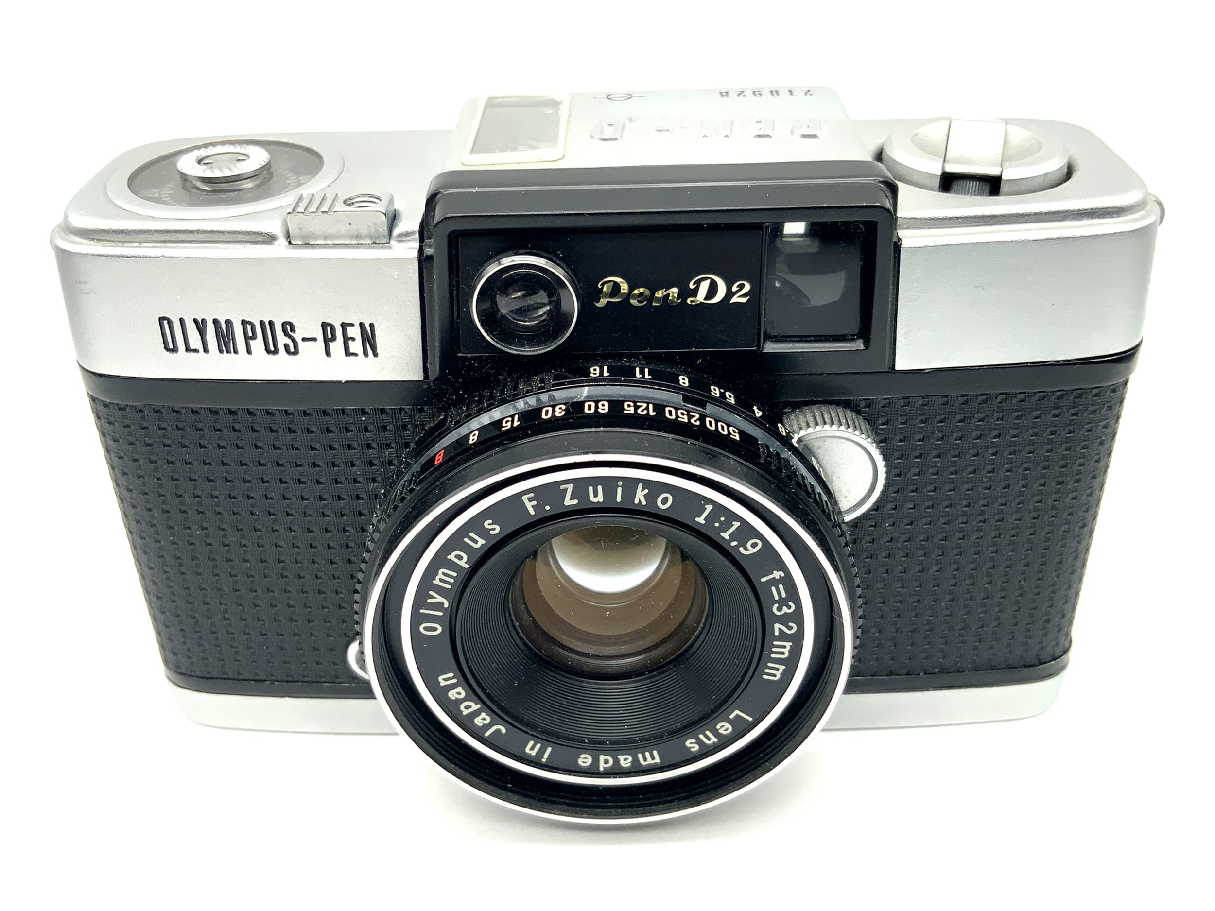 Olympus PEN D2 Sucherkamera mit F.Zuiko 32mm 1:1.9 Kompaktkamera Analogkamera